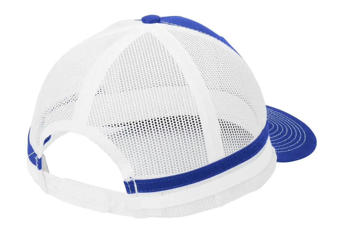 Port Authority ® Two-Stripe Snapback Trucker Cap #C113 Game Over Merch