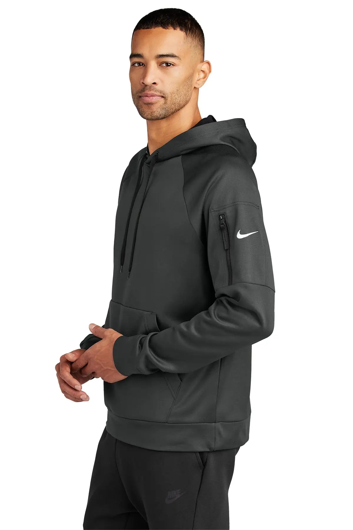 Nike Therma-FIT Pocket Pullover Fleece Hoodie #NKFD9735