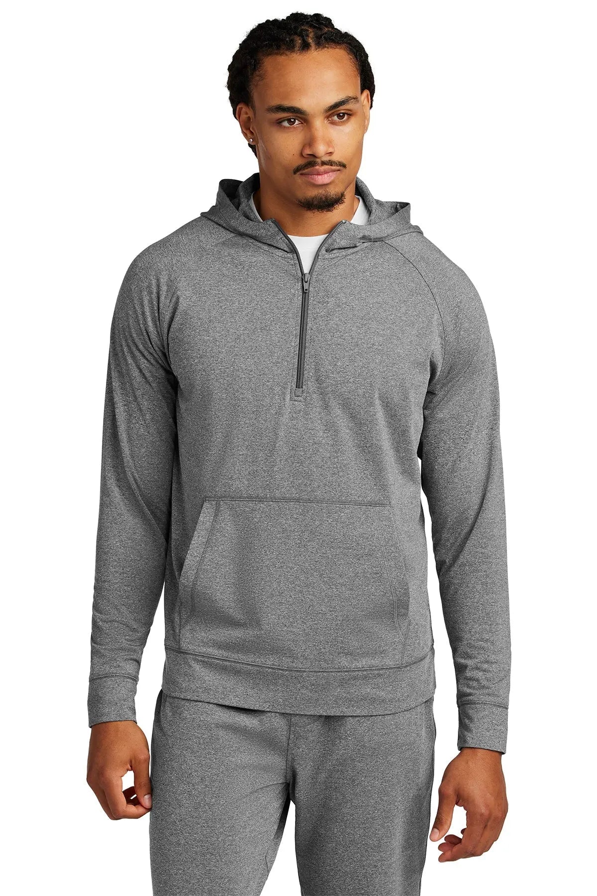 Sport-Tek® Sport-Wick® Stretch 1/2-Zip Hoodie #ST856 Game Over Merch
