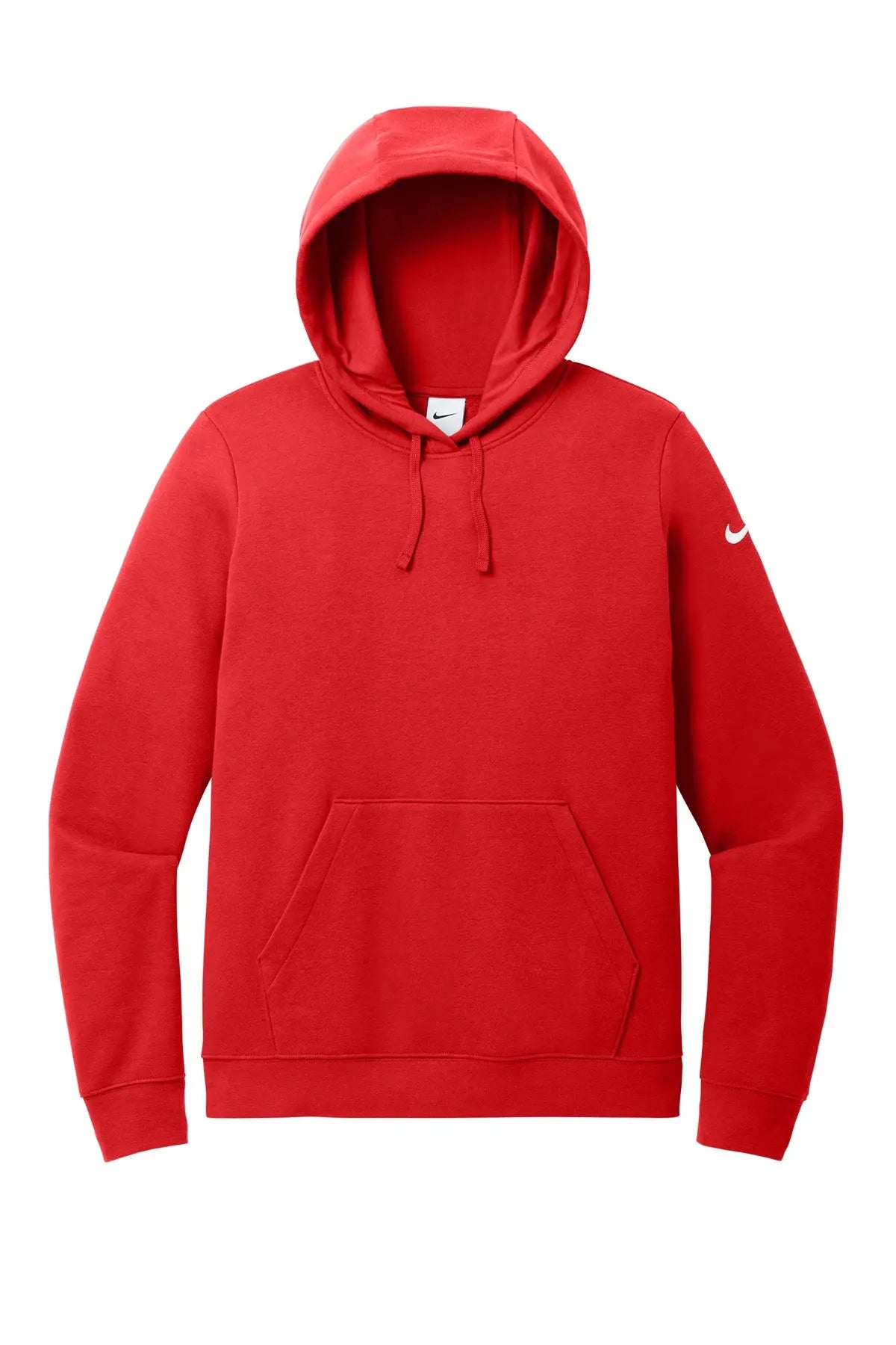 Nike Women's Club Fleece Sleeve Swoosh Pullover Hoodie #NKFD9889