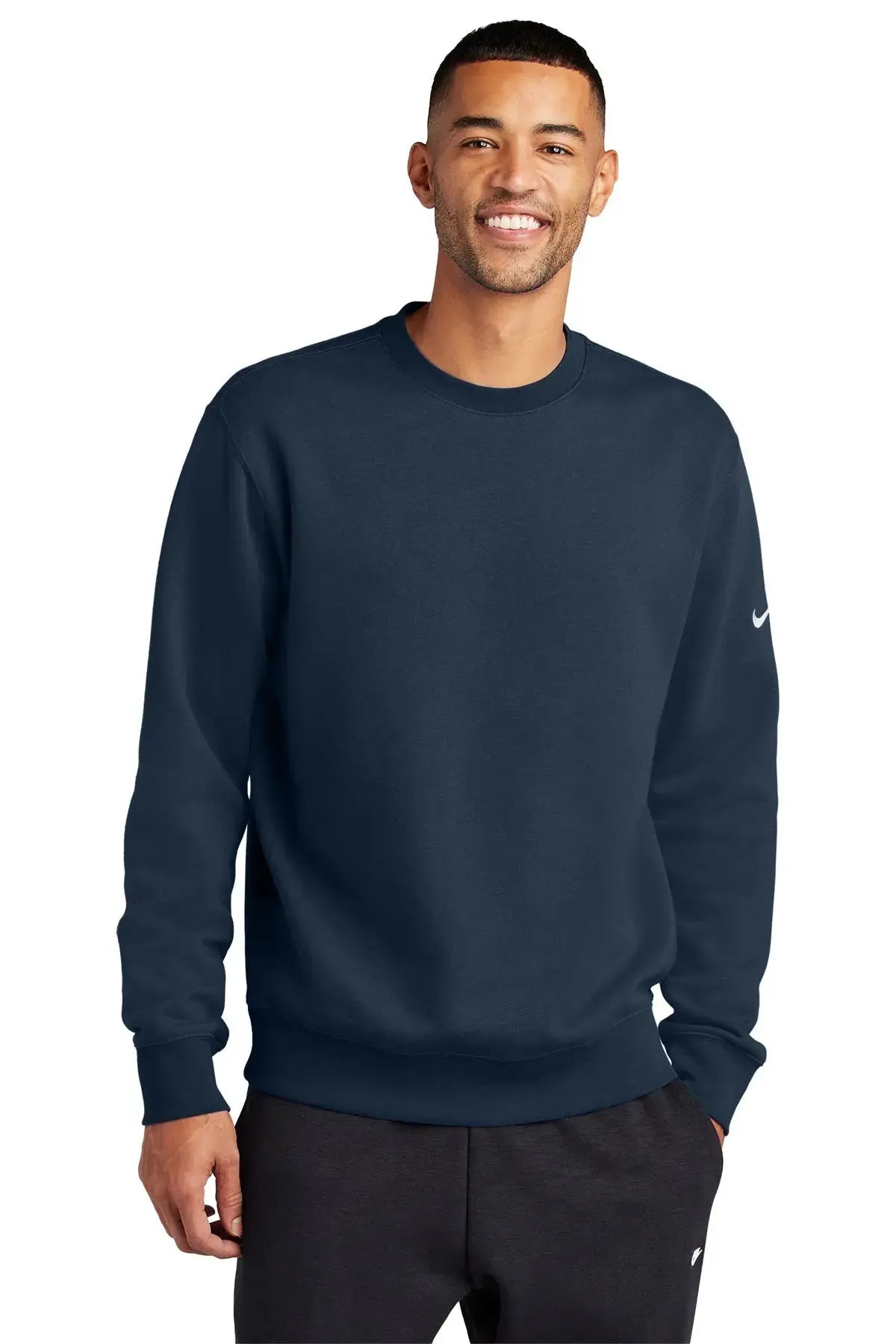 Nike Club Fleece Sleeve Swoosh Crew #NKFD9863 Game Over Merch