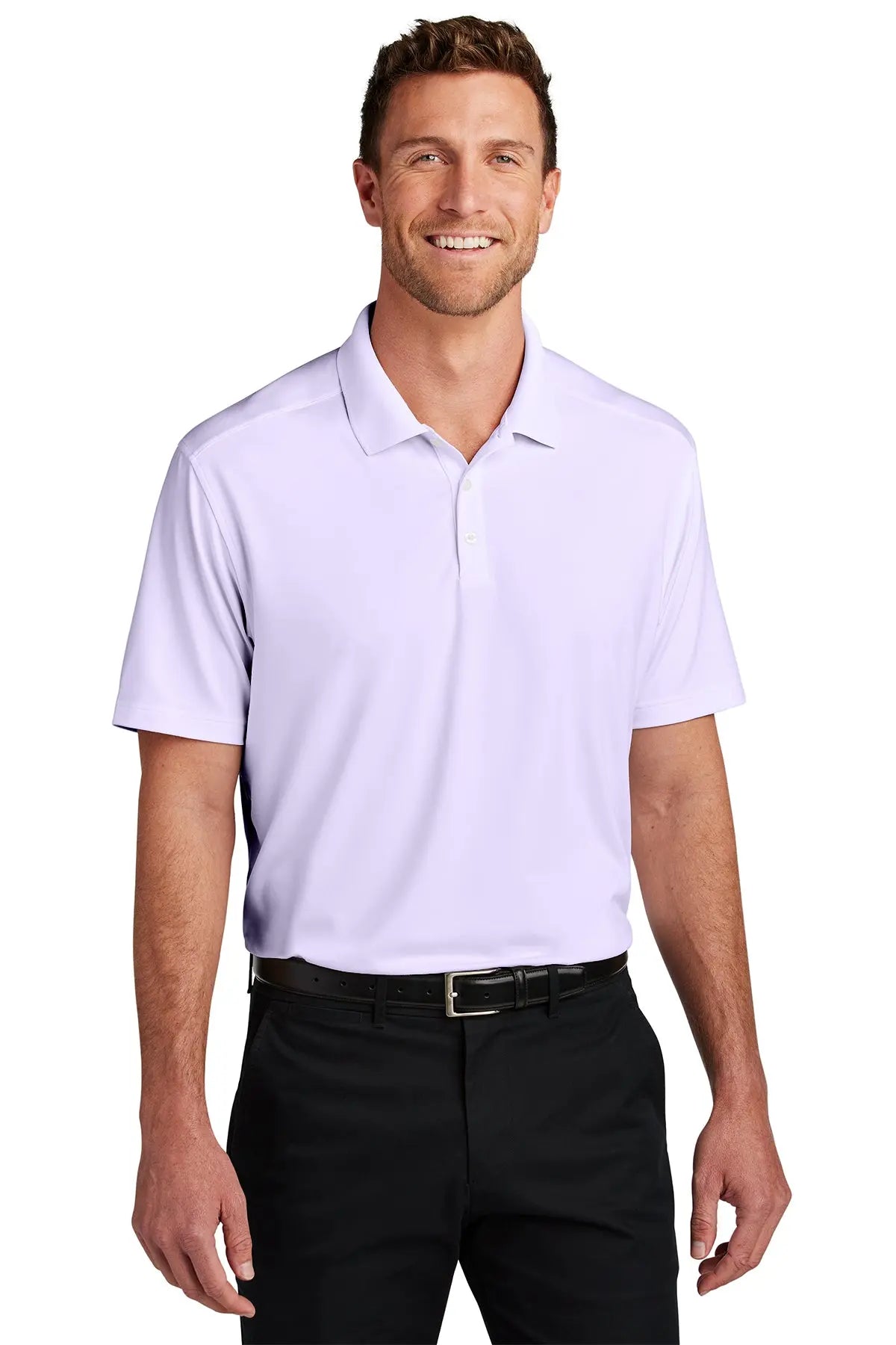 Port Authority® City Stretch Flat Knit Polo #K683Game Over Merch