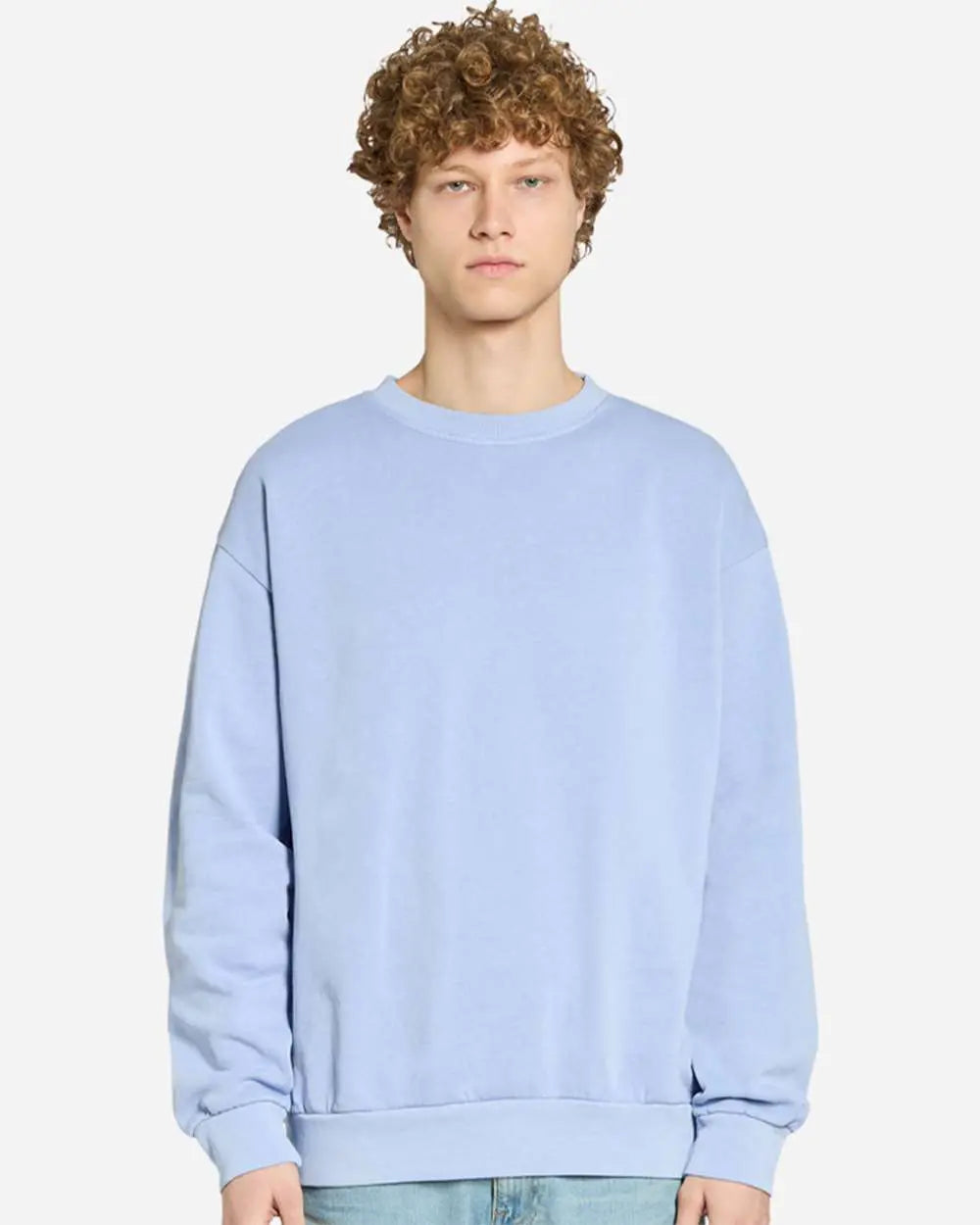 16 Lane Seven Urban Crewneck Sweatshirts - Grape Ice