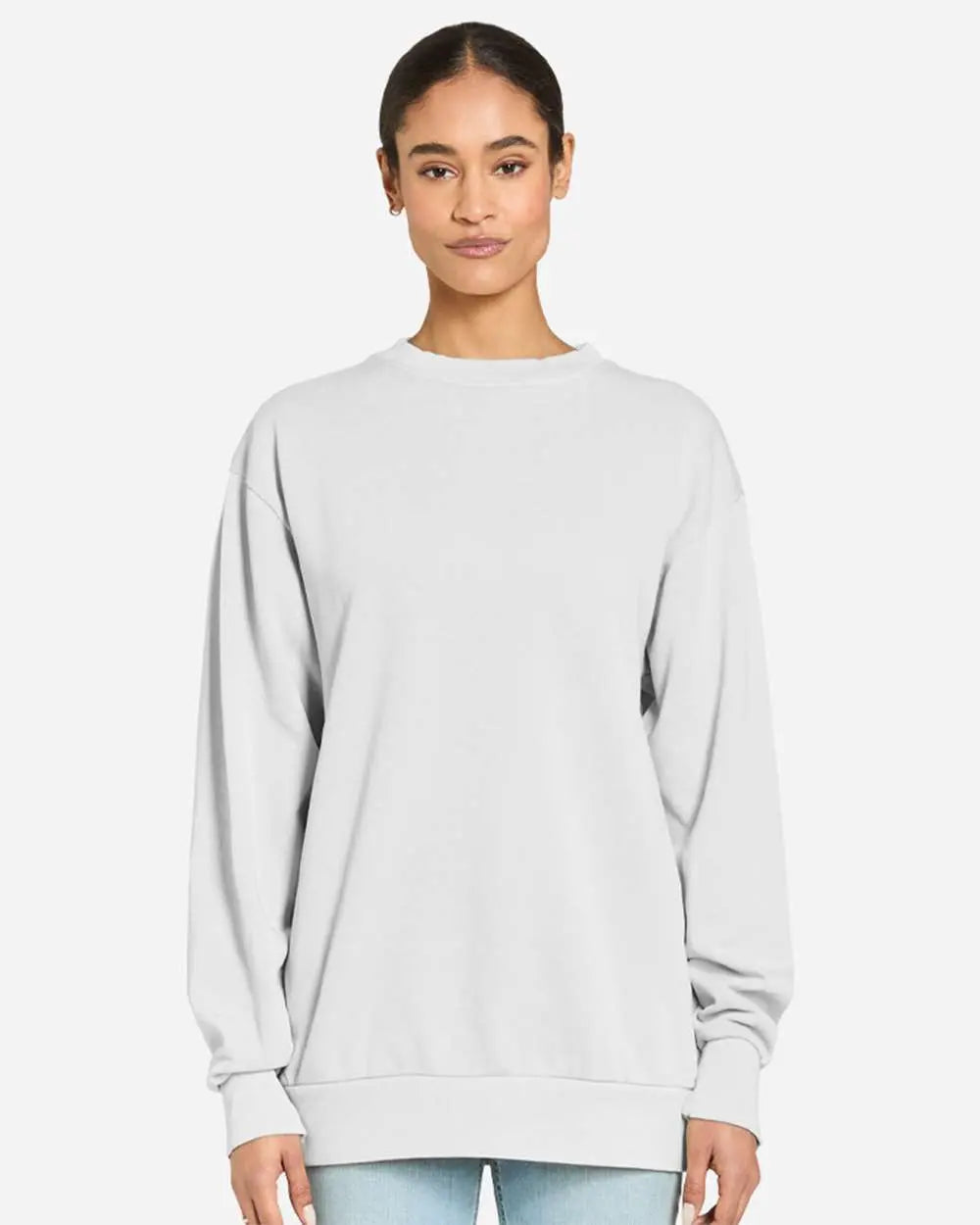 16 Lane Seven Urban Crewneck Sweatshirts - Lunar Rock Grey