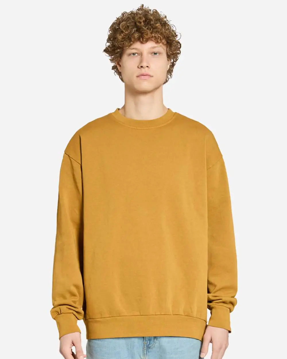 16 Lane Seven Urban Crewneck Sweatshirts - Peanut Butter