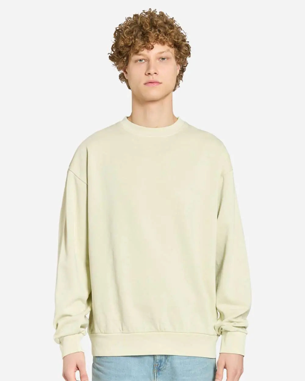 16 Lane Seven Urban Crewneck Sweatshirts - Pigment Pistachio