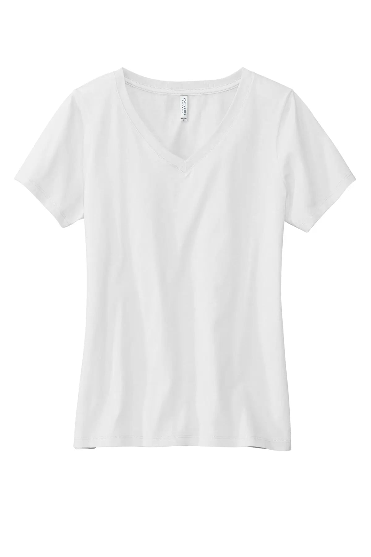 Volunteer Knitwear™ Women’s Daily V-Neck Tee #LVL45V