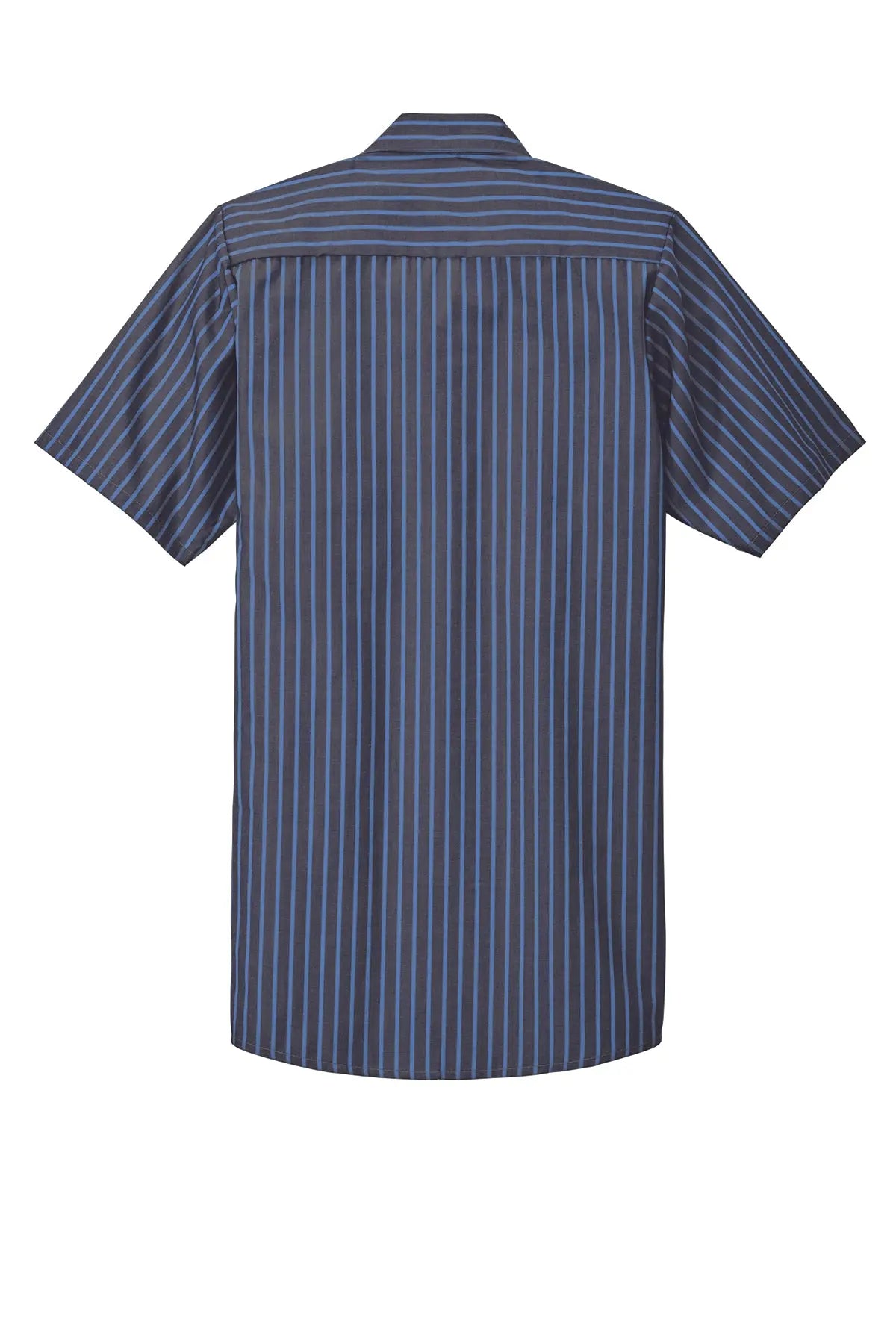 Red Kap® Short Sleeve Striped Industrial Work Shirt #CS20