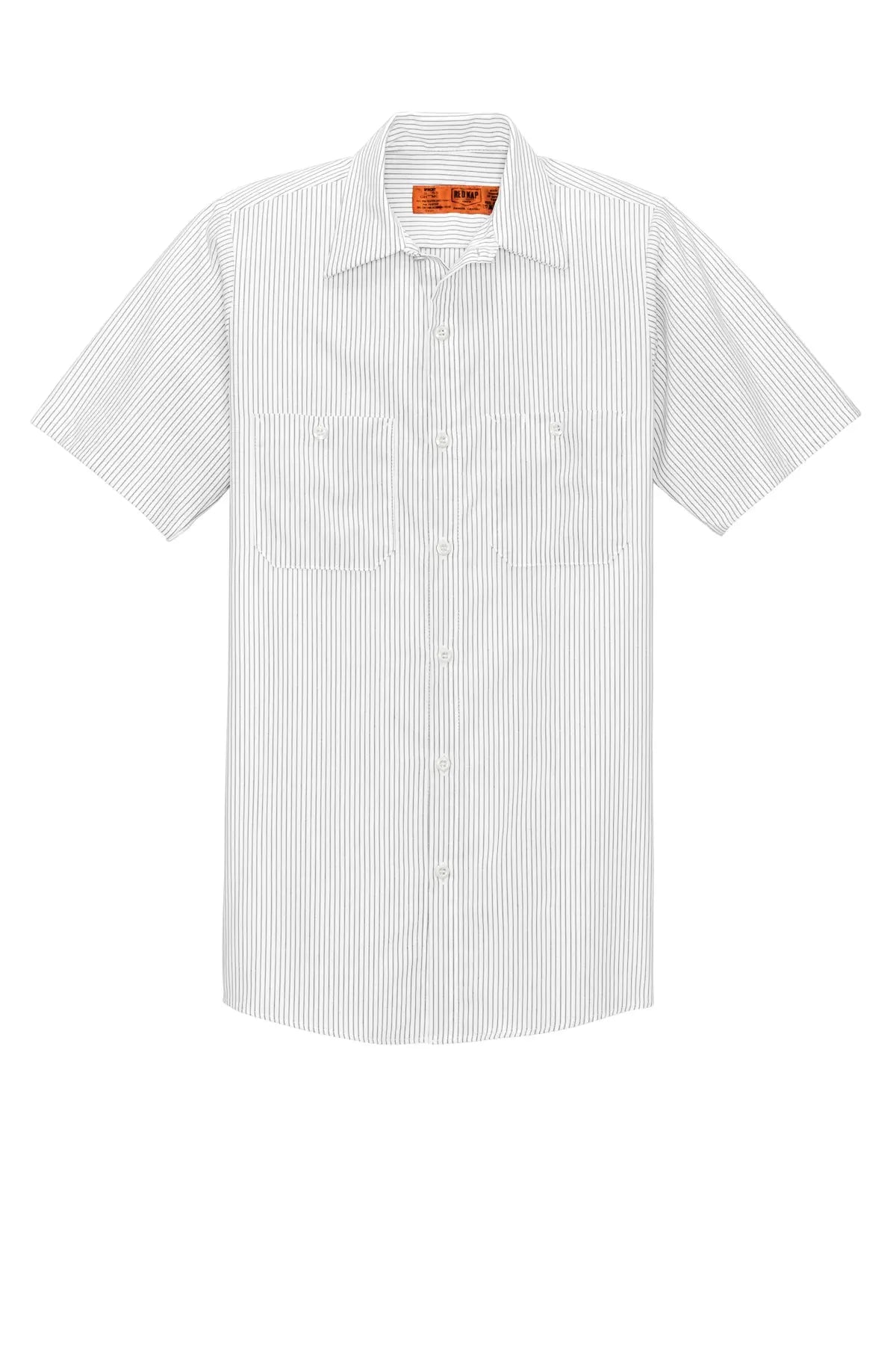 Red Kap® Short Sleeve Striped Industrial Work Shirt #CS20