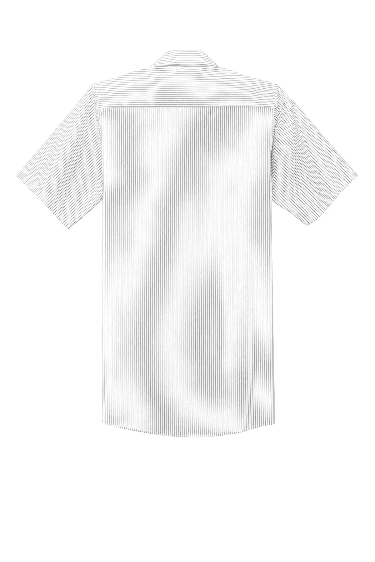Red Kap® Short Sleeve Striped Industrial Work Shirt #CS20
