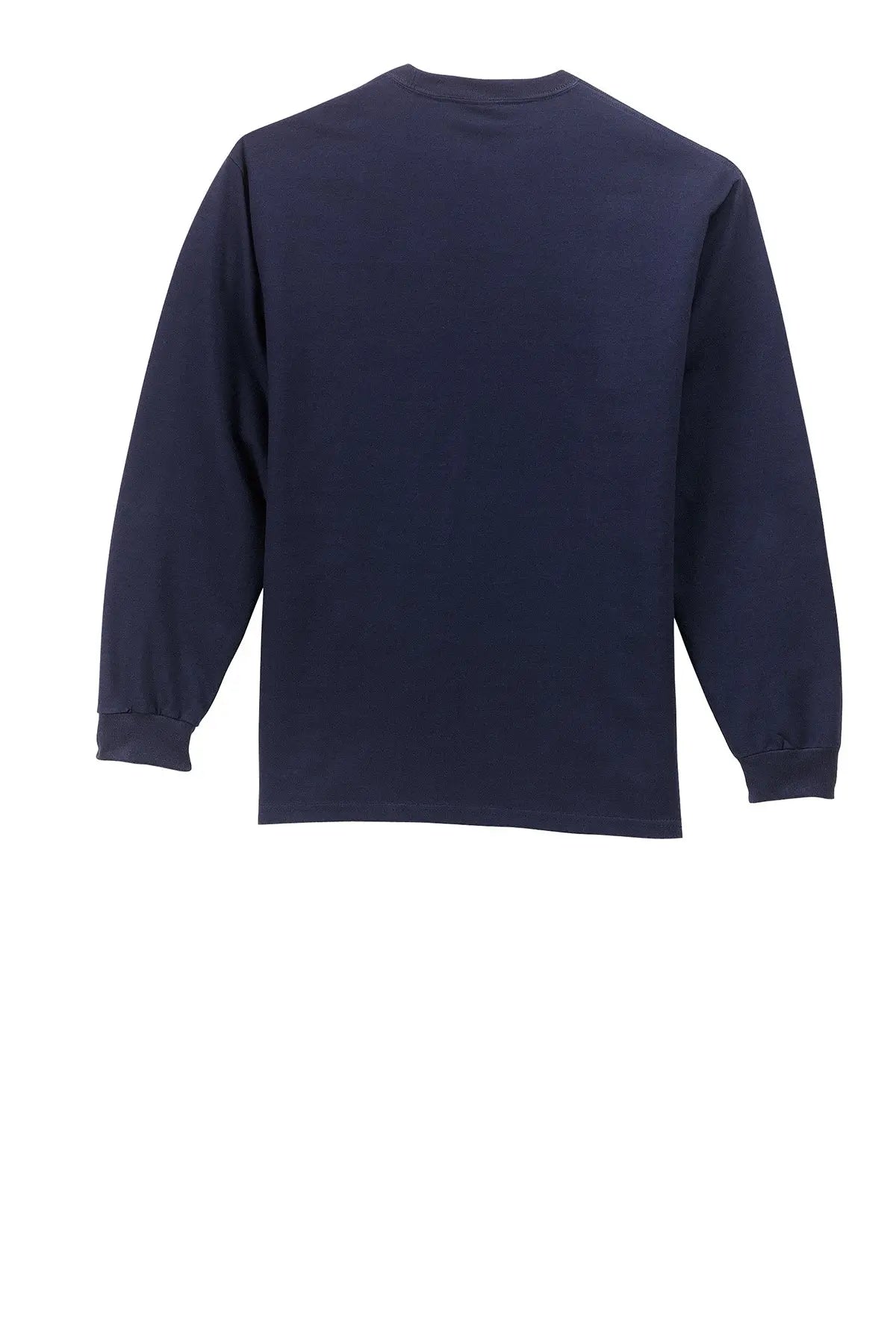 Port & Co™ Long Sleeve Essential Pocket Tee #PC61LSP Game Over Merch
