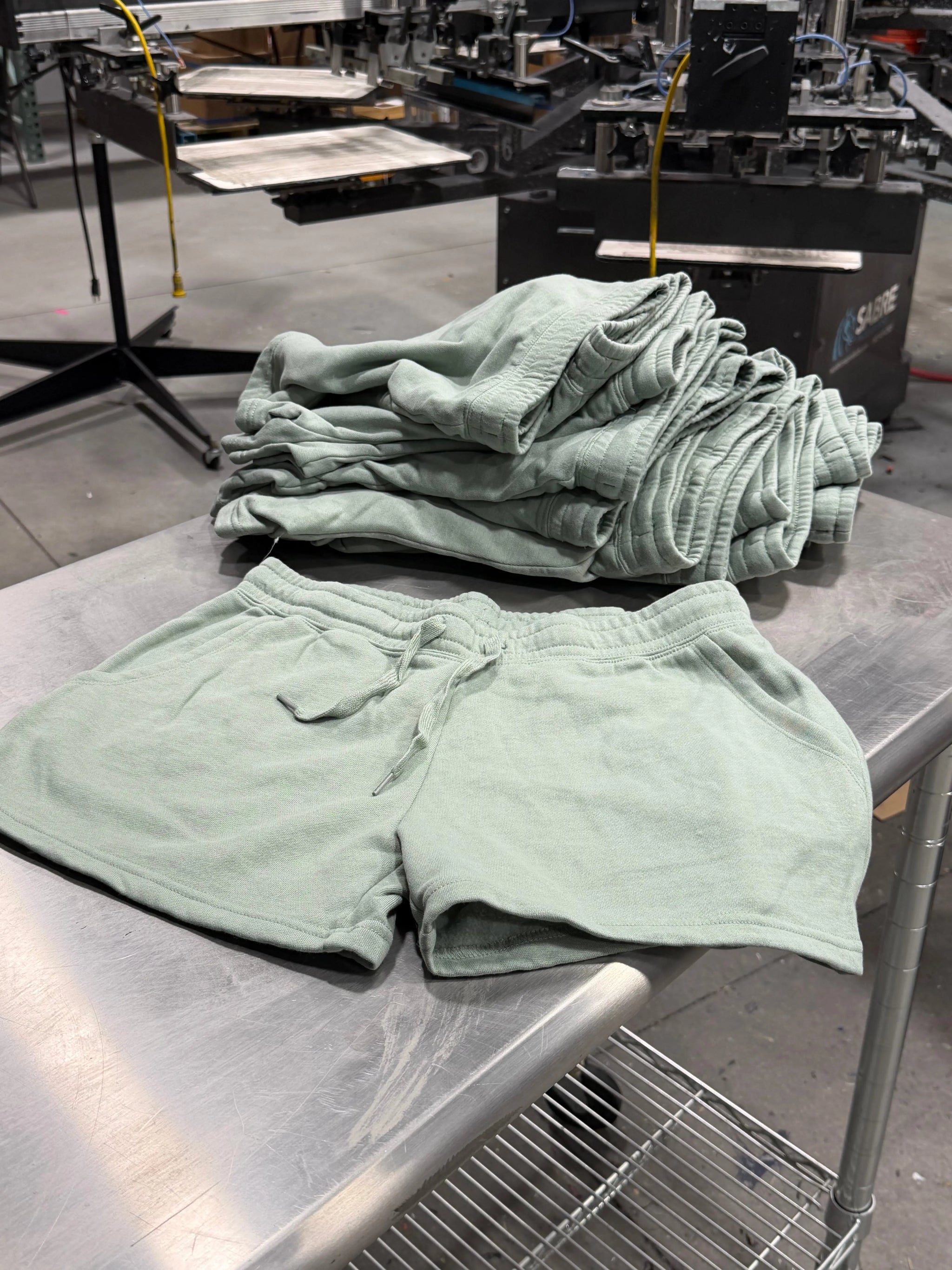 12 Independent Women's Lightweight Jogger Shorts - Sage