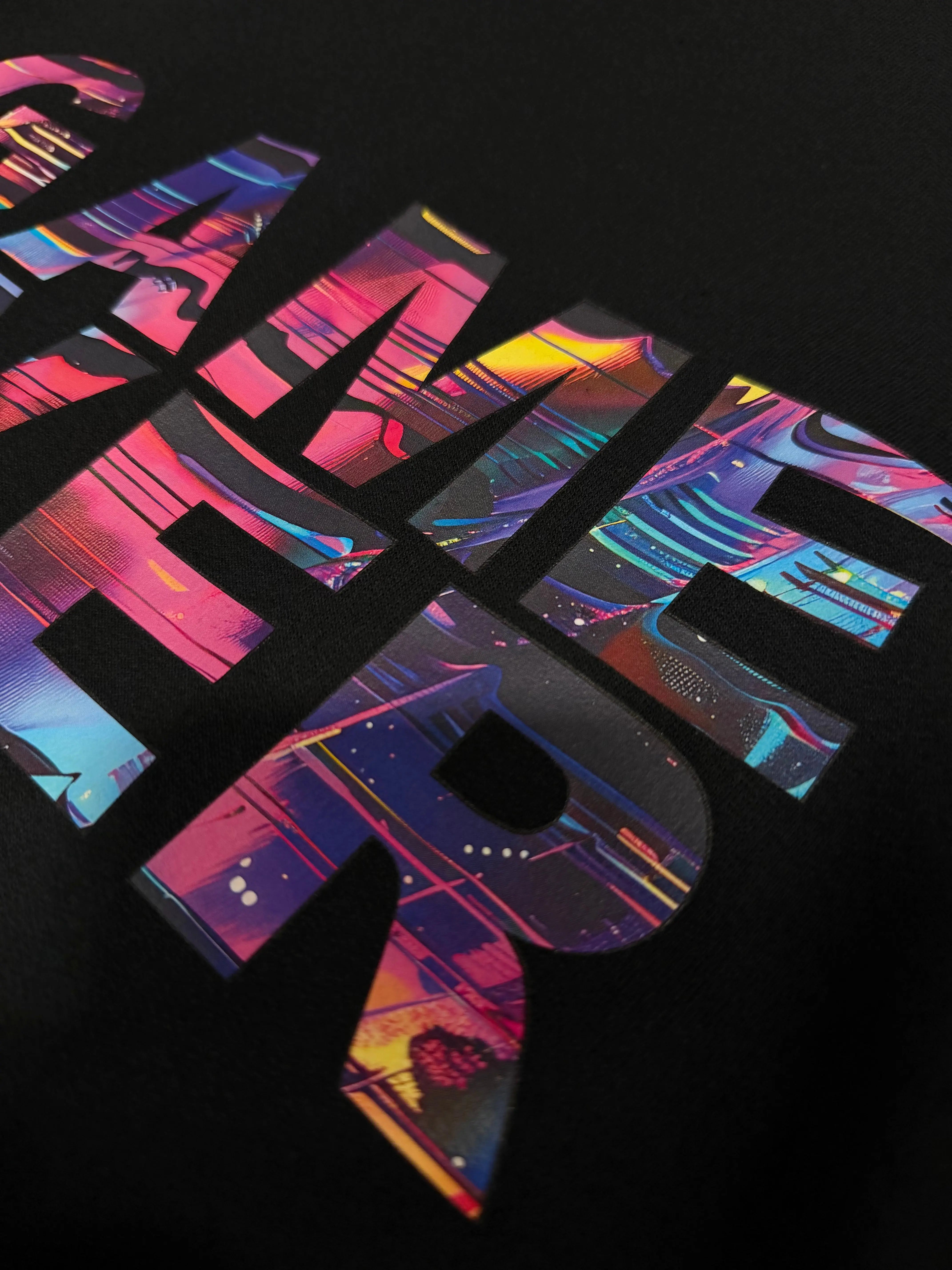 Game Over System Glitch Zip-Up HoodieGame Over Merch