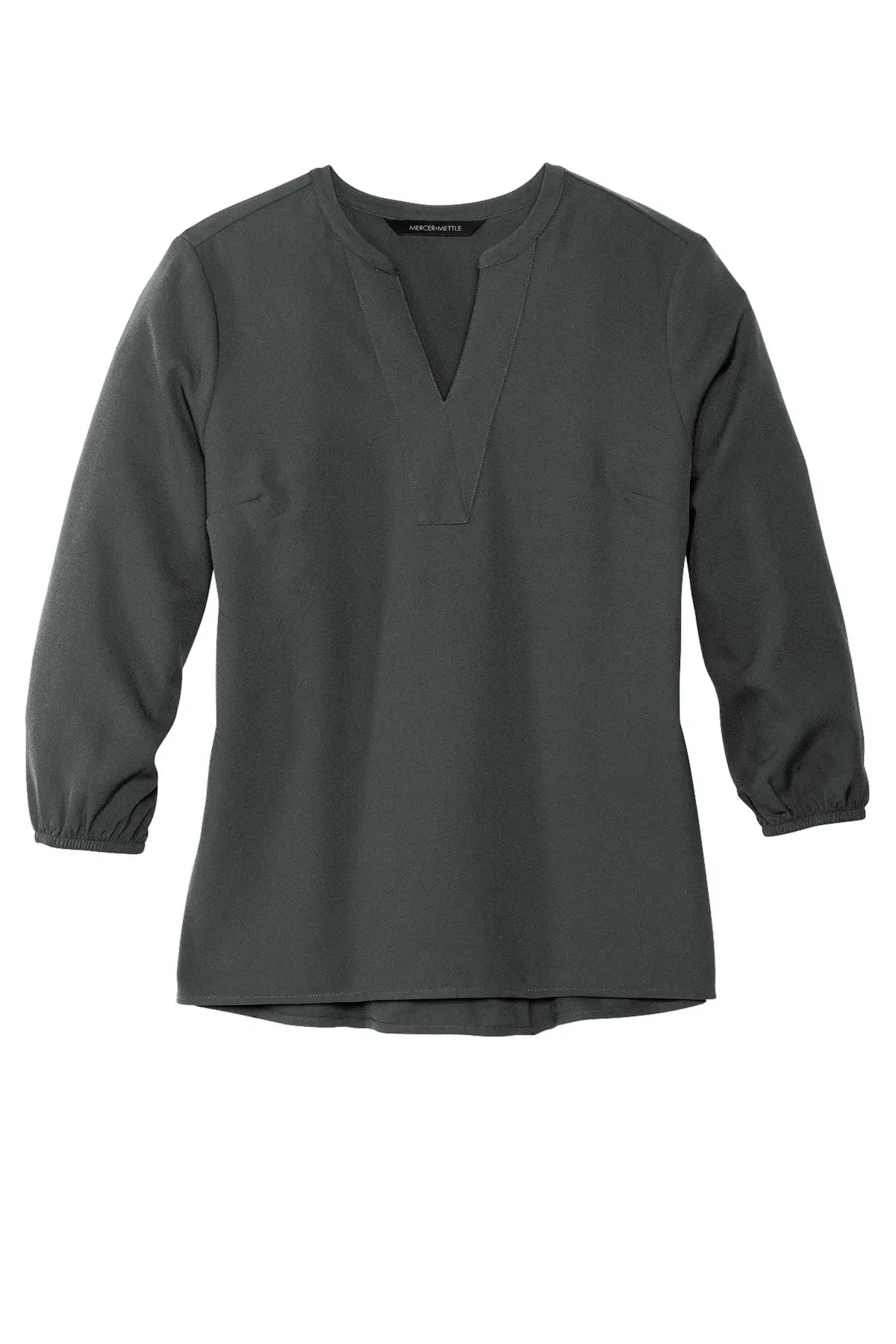 Mercer+Mettle® Women's Stretch Crepe 3/4-Sleeve Blouse #MM2011