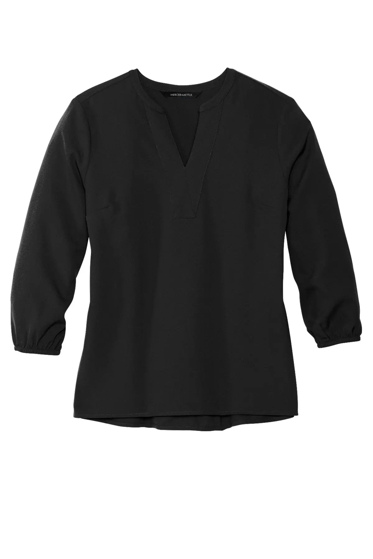 Mercer+Mettle® Women's Stretch Crepe 3/4-Sleeve Blouse #MM2011