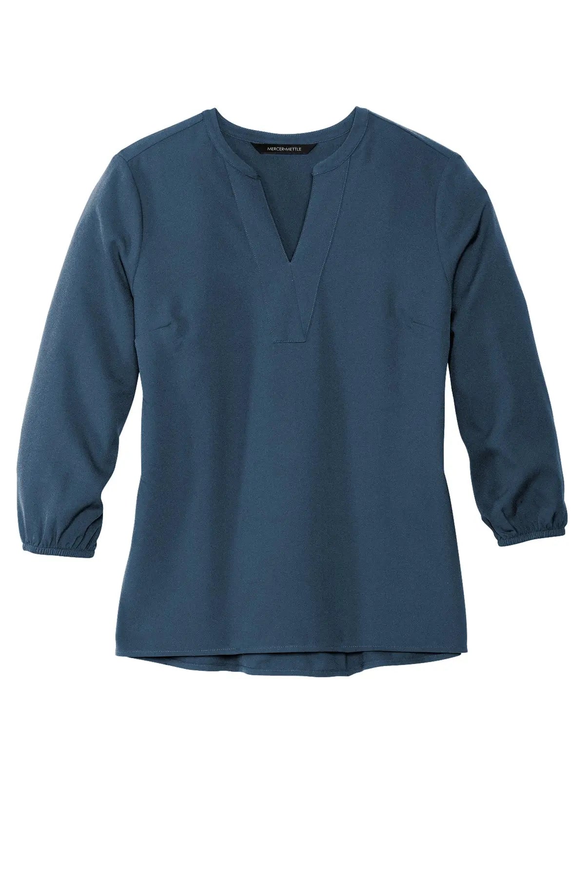Mercer+Mettle® Women's Stretch Crepe 3/4-Sleeve Blouse #MM2011