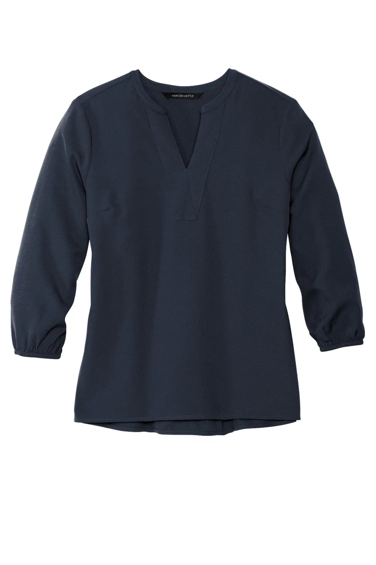 Mercer+Mettle® Women's Stretch Crepe 3/4-Sleeve Blouse #MM2011