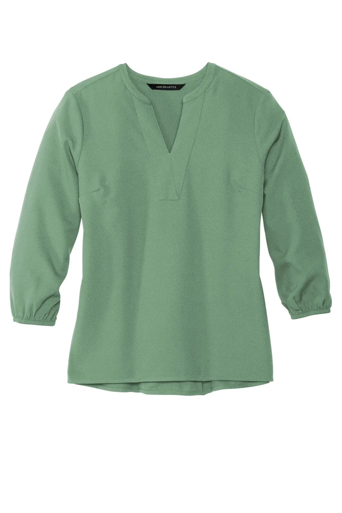 Mercer+Mettle® Women's Stretch Crepe 3/4-Sleeve Blouse #MM2011