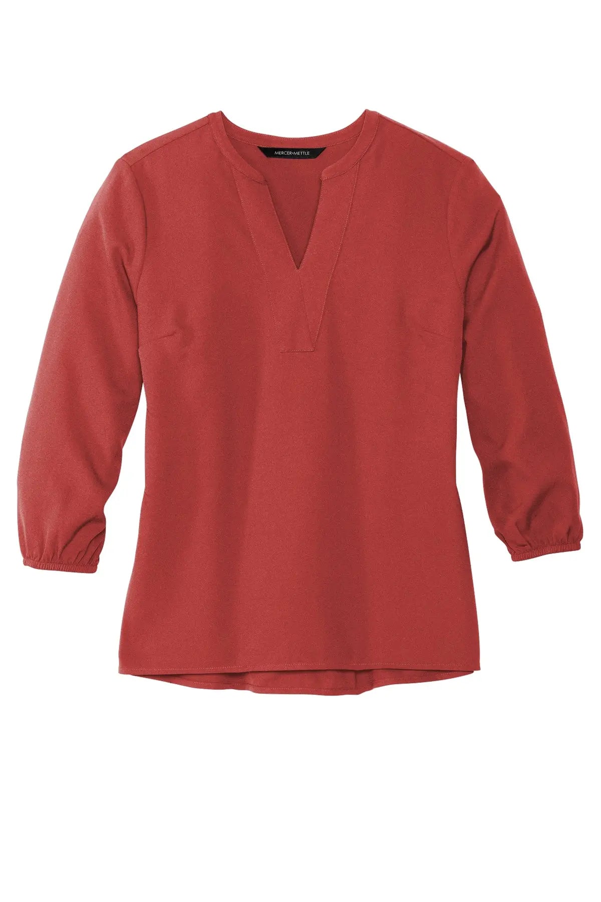 Mercer+Mettle® Women's Stretch Crepe 3/4-Sleeve Blouse #MM2011