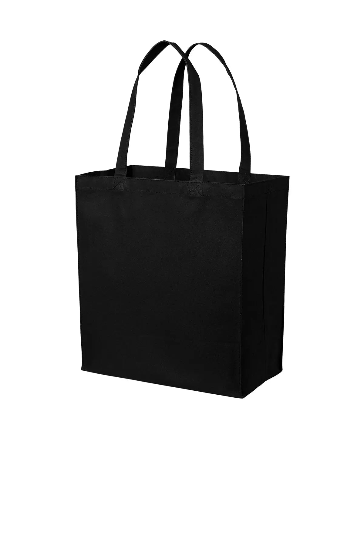 Port Authority® Cotton Canvas Over-the-Shoulder Tote #BG426 Game Over Merch