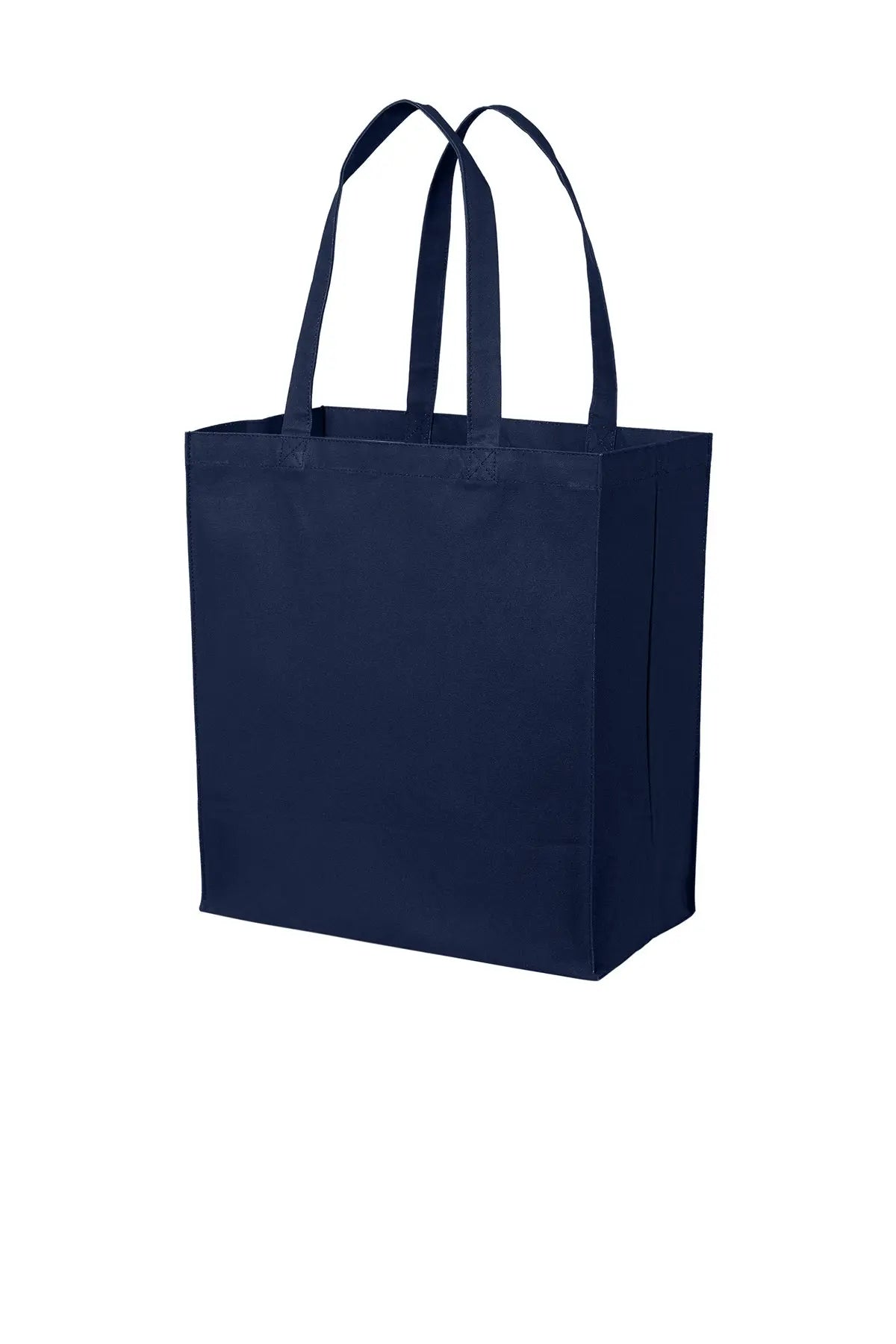 Port Authority® Cotton Canvas Over-the-Shoulder Tote #BG426 Game Over Merch