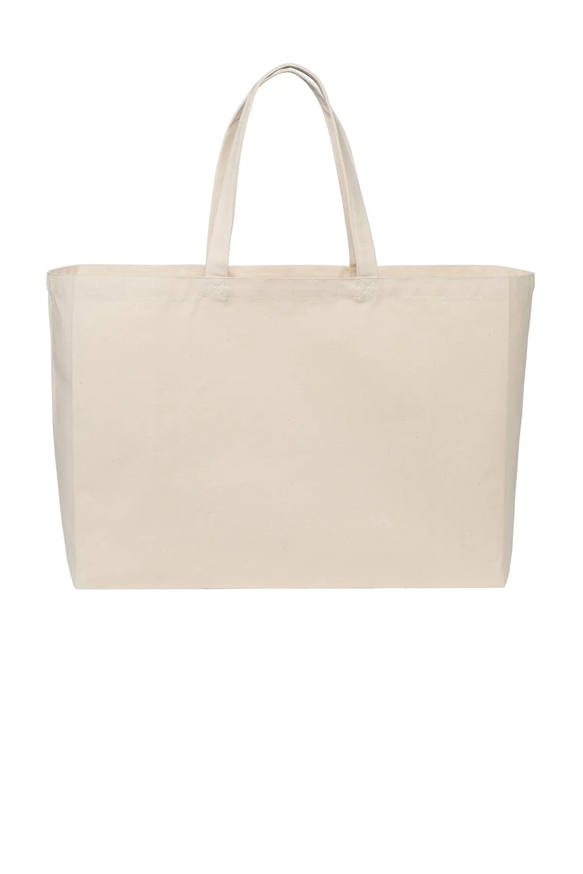 Port Authority® Cotton Canvas Jumbo Tote #BG427 Game Over Merch