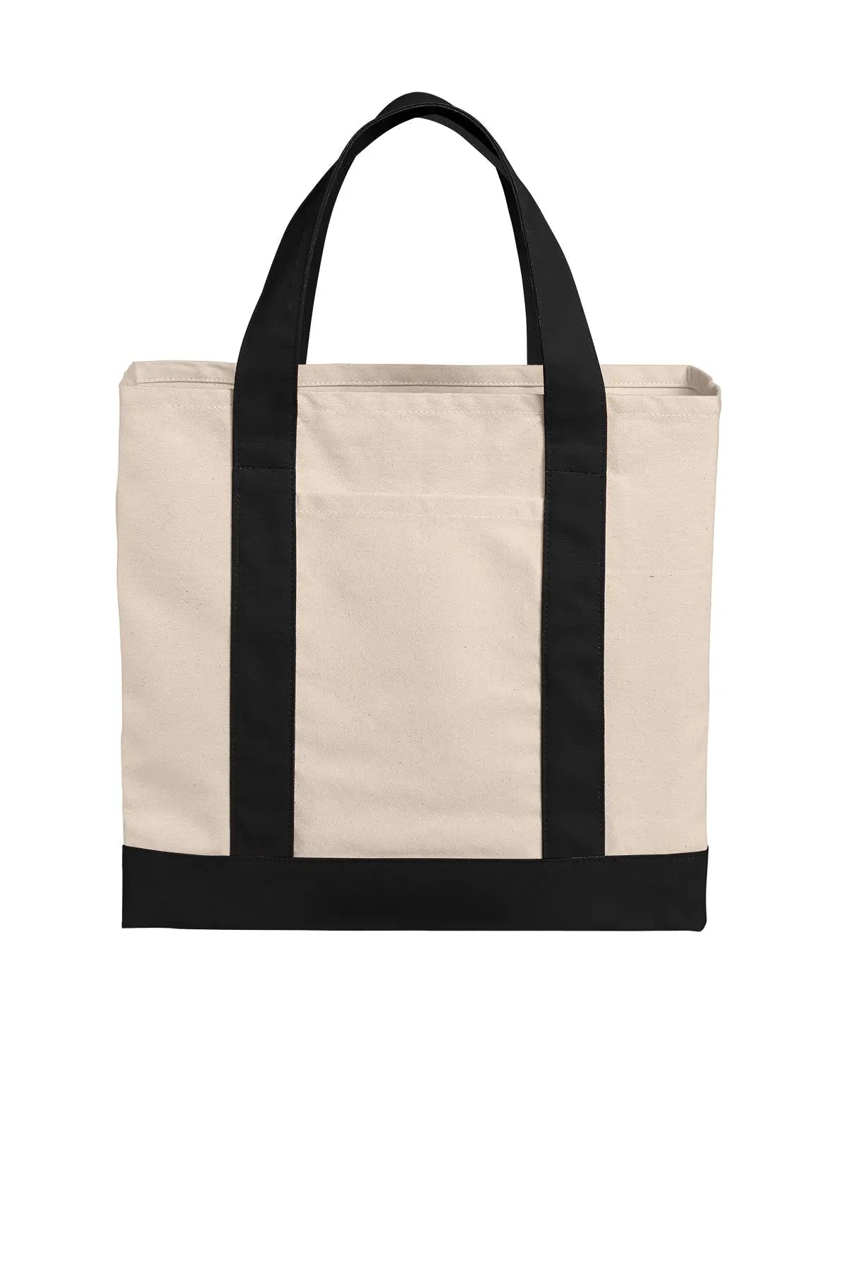 Port Authority® Cotton Canvas Two-Tone Tote #BG429 Game Over Merch
