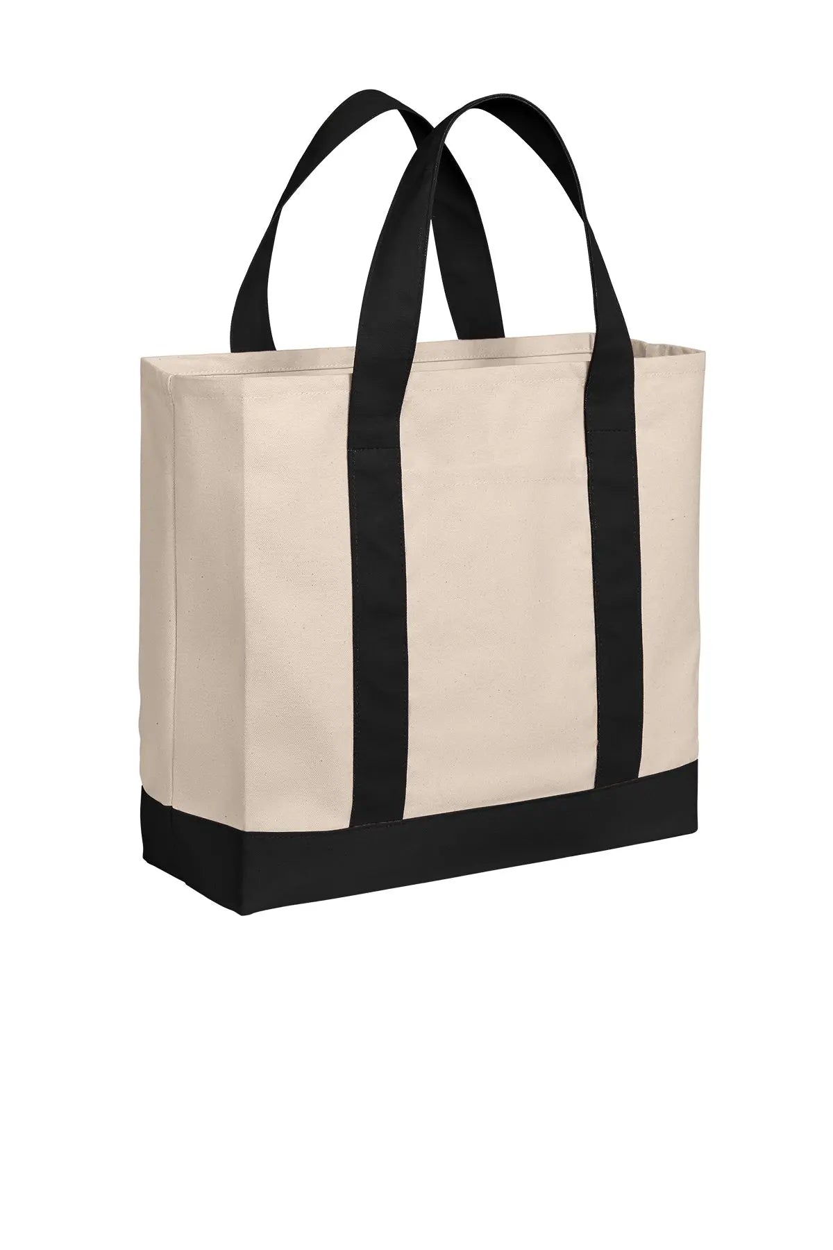 Port Authority® Cotton Canvas Two-Tone Tote #BG429 Game Over Merch