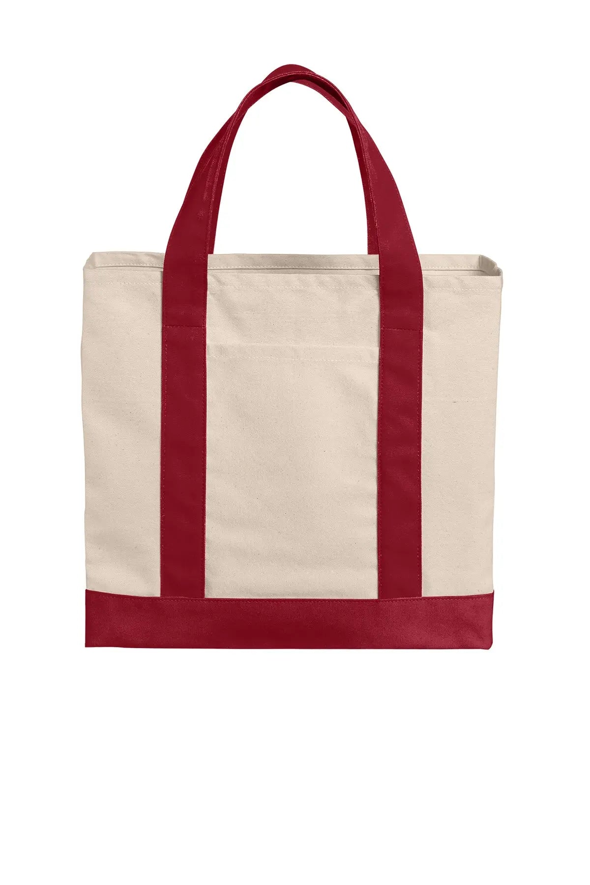 Port Authority® Cotton Canvas Two-Tone Tote #BG429 Game Over Merch