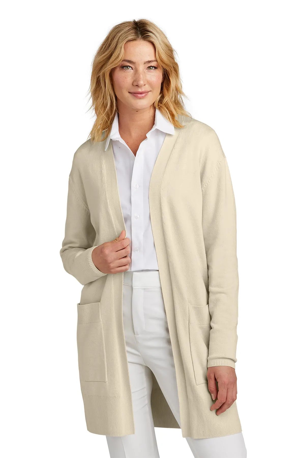 Mercer+Mettle® Women’s Open-Front Cardigan Sweater #MM3023Game Over Merch