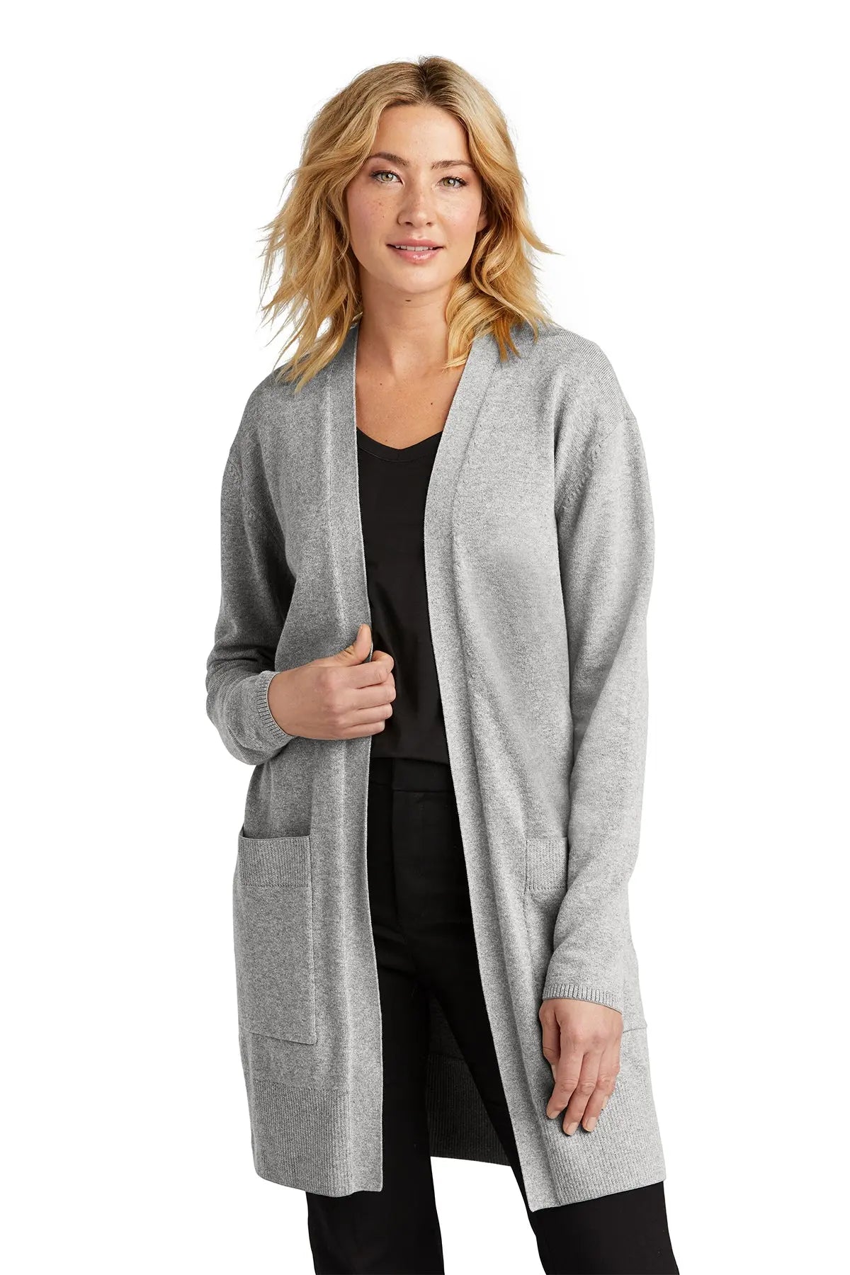 Mercer+Mettle® Women’s Open-Front Cardigan Sweater #MM3023Game Over Merch