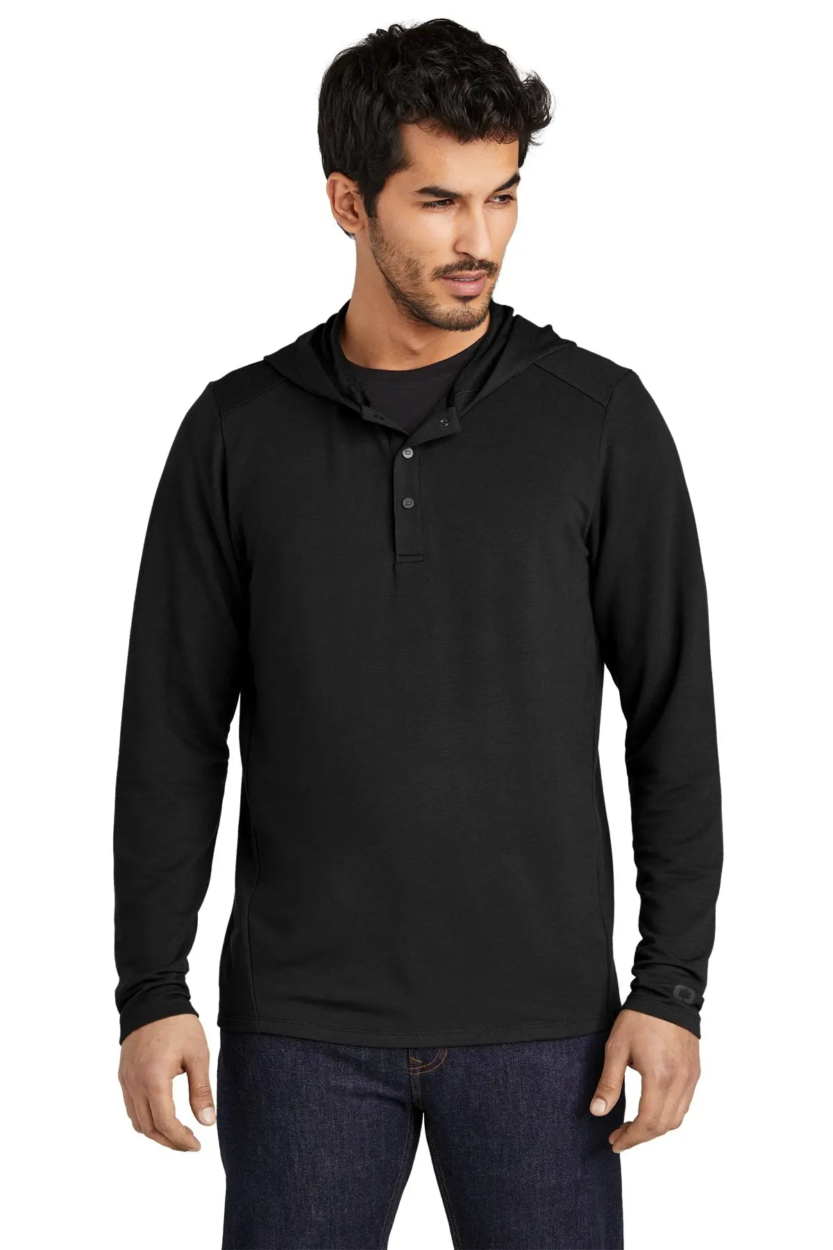 OGIO® Luuma Flex Hooded Henley #OG826