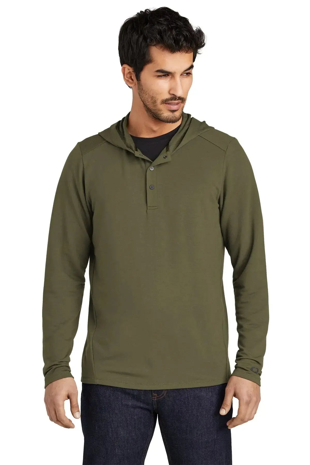 OGIO® Luuma Flex Hooded Henley #OG826 Game Over Merch