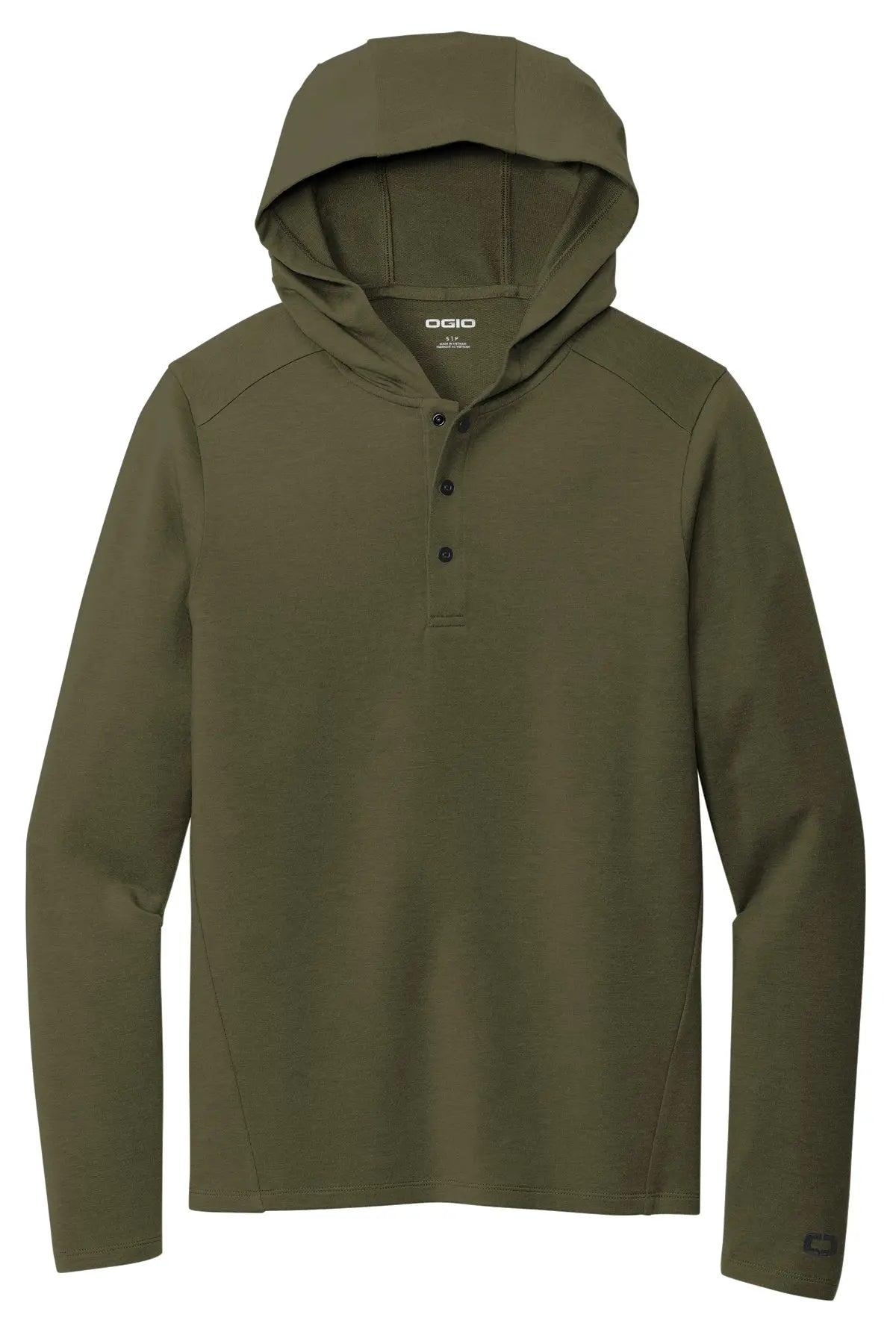 OGIO® Luuma Flex Hooded Henley #OG826