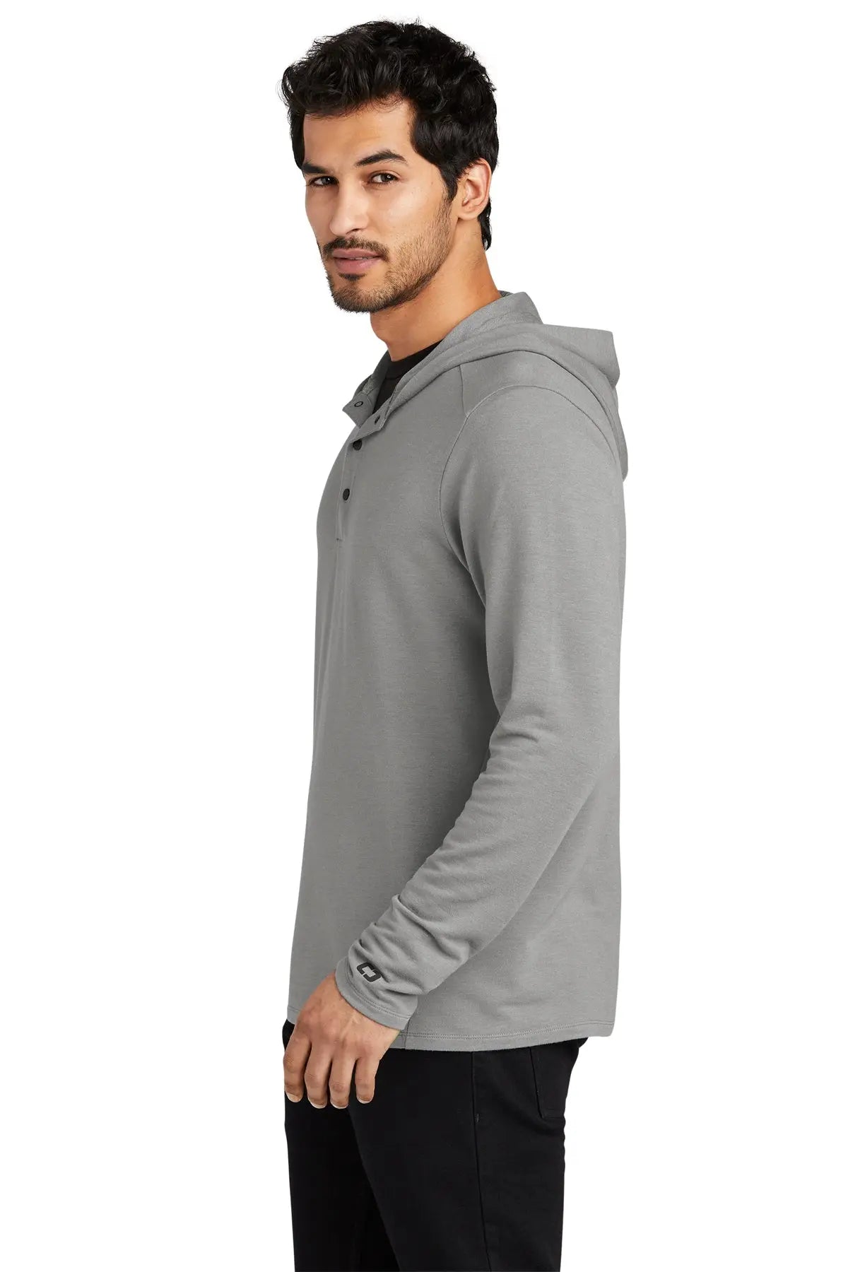 OGIO® Luuma Flex Hooded Henley #OG826