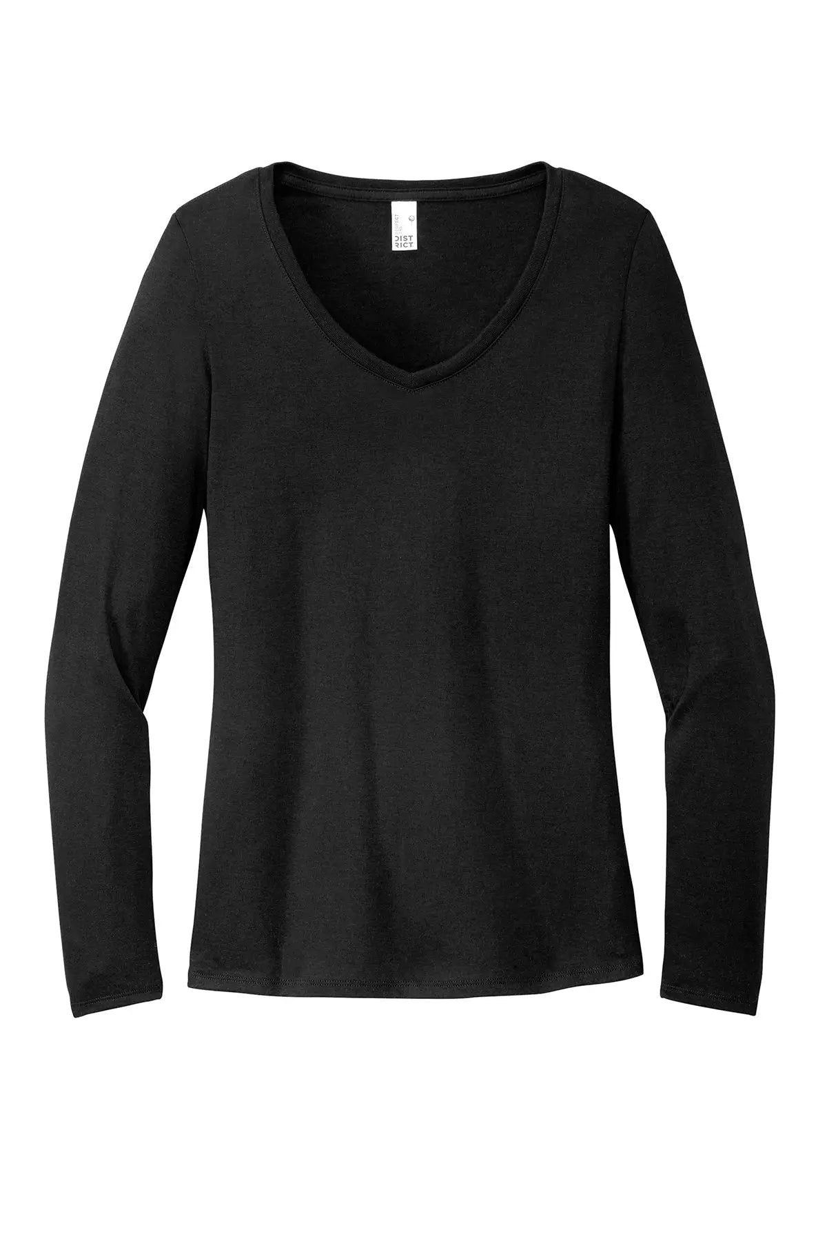 District® Women’s Perfect Tri® Long Sleeve V-Neck Tee #DT135 Game Over Merch