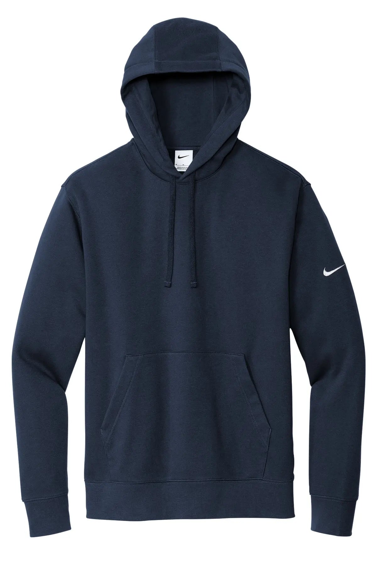 Nike Club Fleece Sleeve Swoosh Pullover Hoodie #NKDR1499