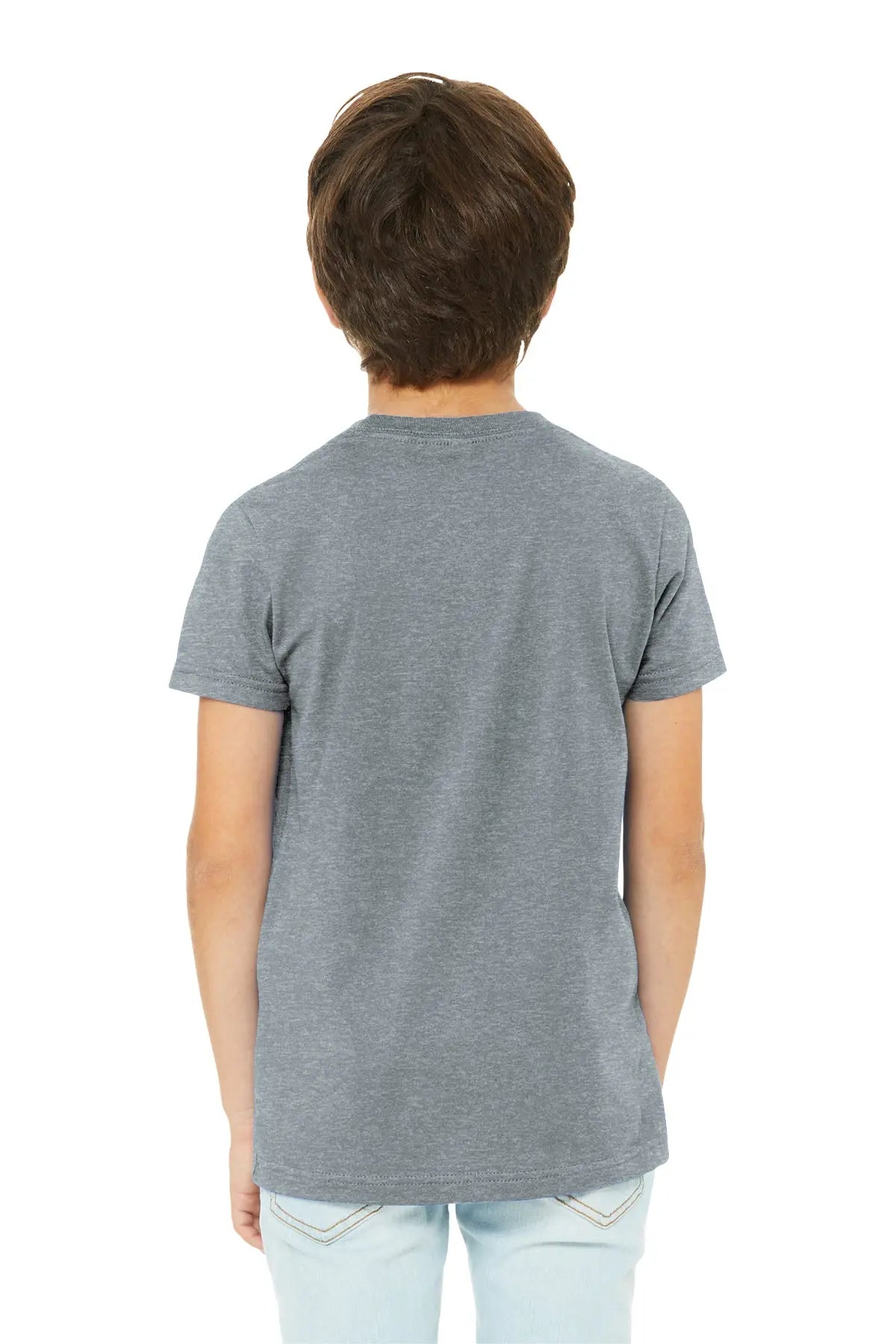 BELLA+CANVAS® Youth Heather CVC Tee #BC3001YCVC
