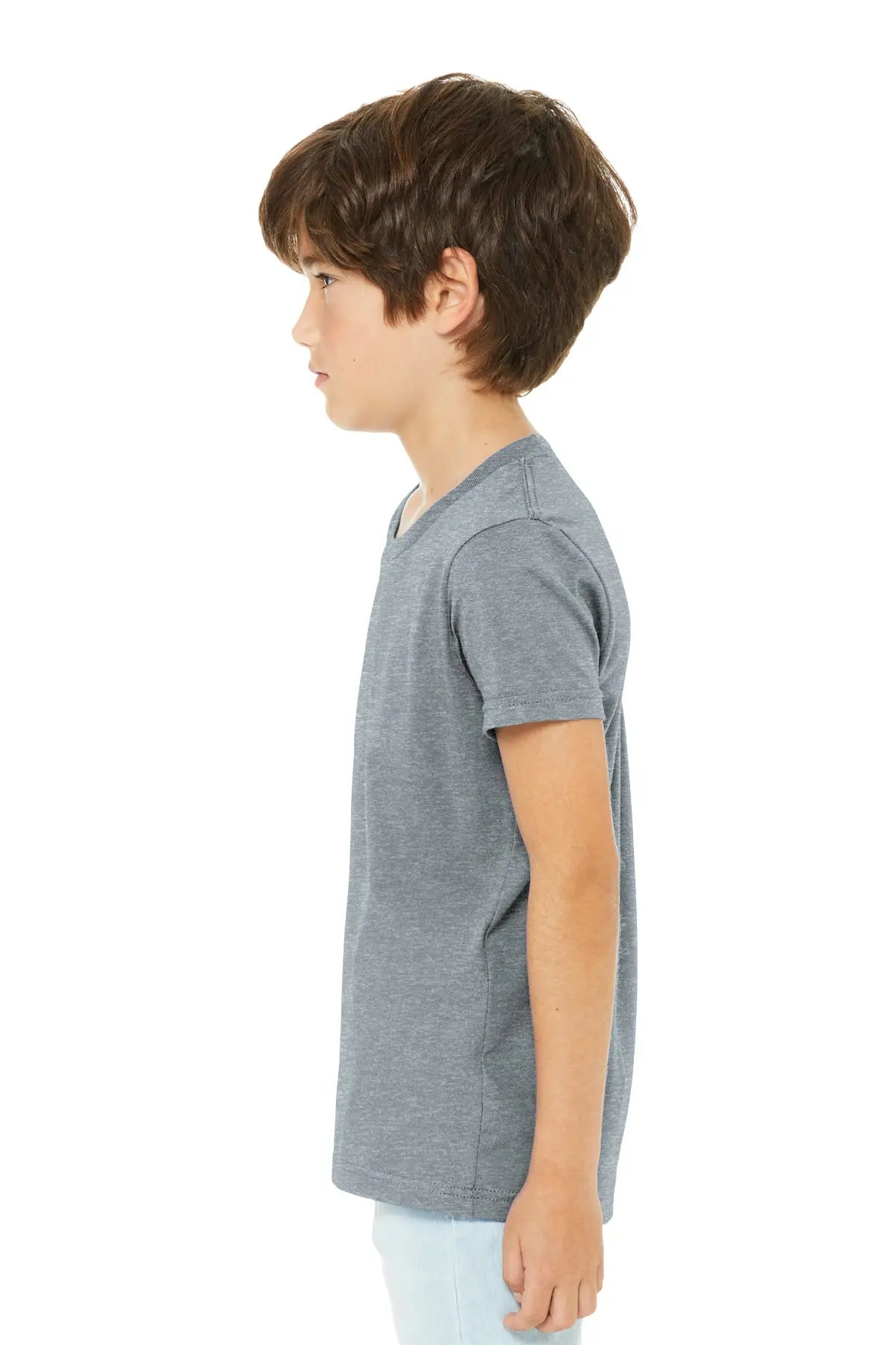 BELLA+CANVAS® Youth Heather CVC Tee #BC3001YCVC