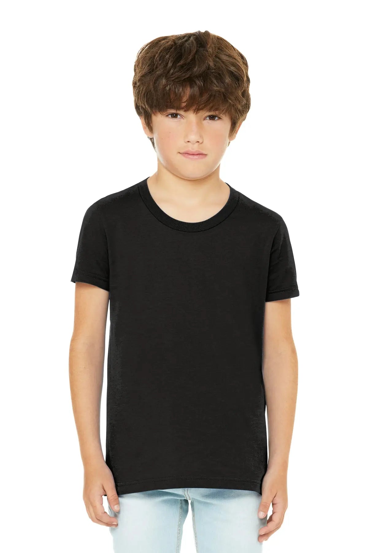 BELLA+CANVAS® Youth Heather CVC Tee #BC3001YCVC