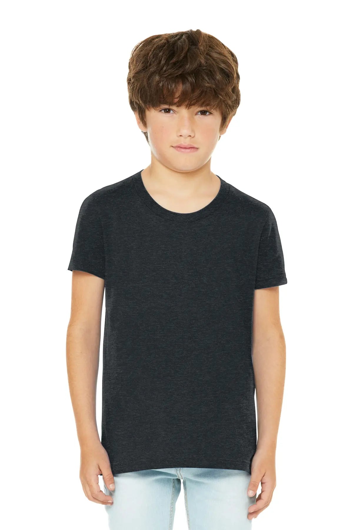 BELLA+CANVAS® Youth Heather CVC Tee #BC3001YCVC