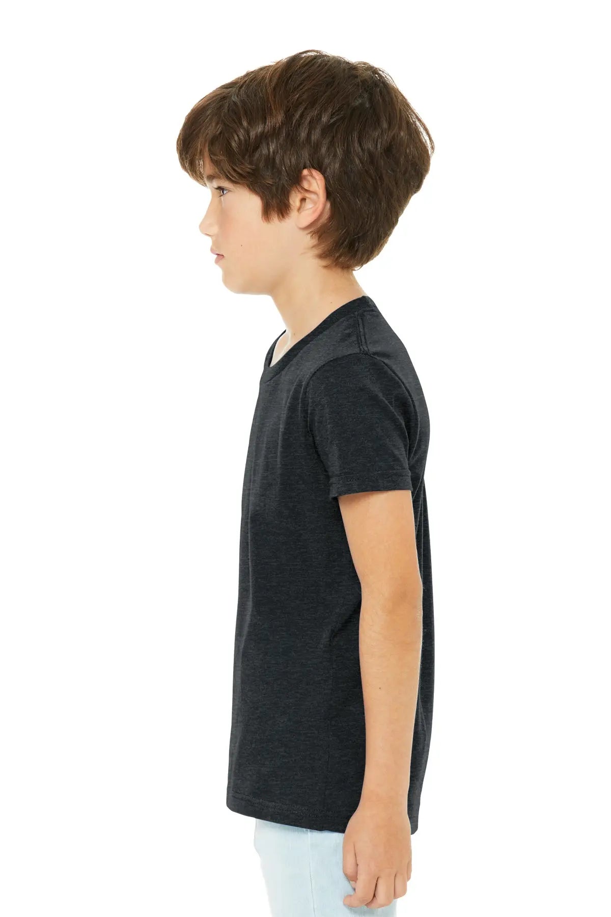 BELLA+CANVAS® Youth Heather CVC Tee #BC3001YCVC