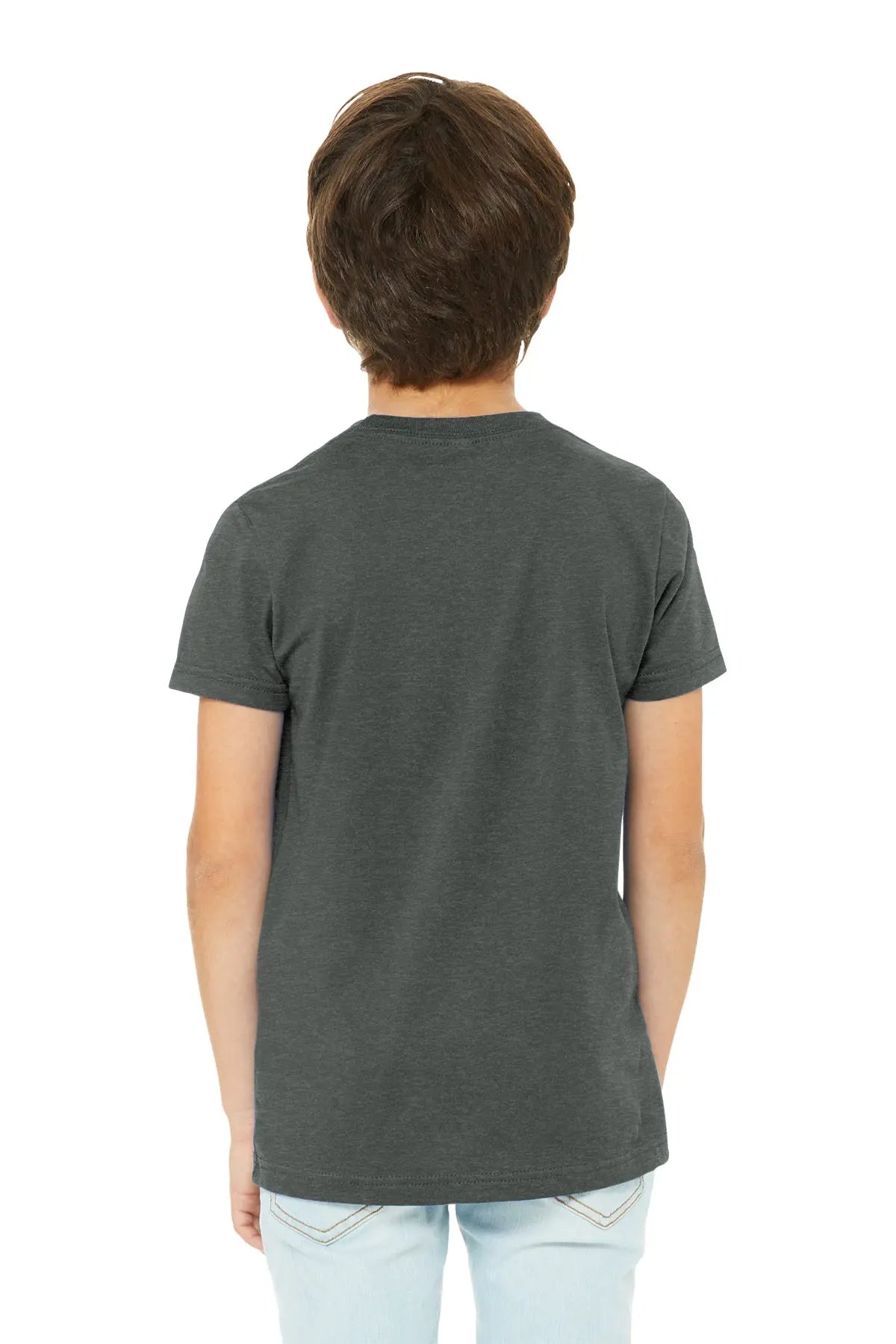 BELLA+CANVAS® Youth Heather CVC Tee #BC3001YCVC