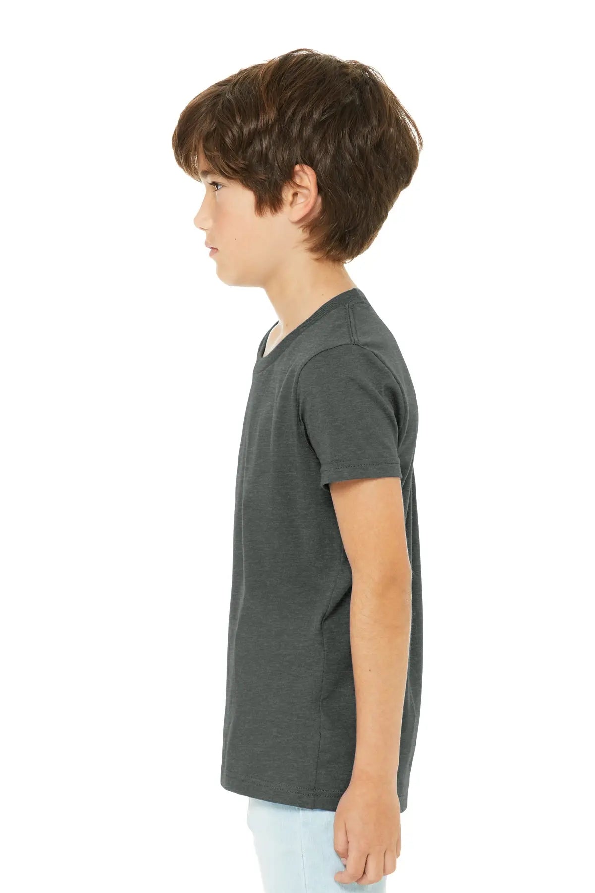 BELLA+CANVAS® Youth Heather CVC Tee #BC3001YCVC