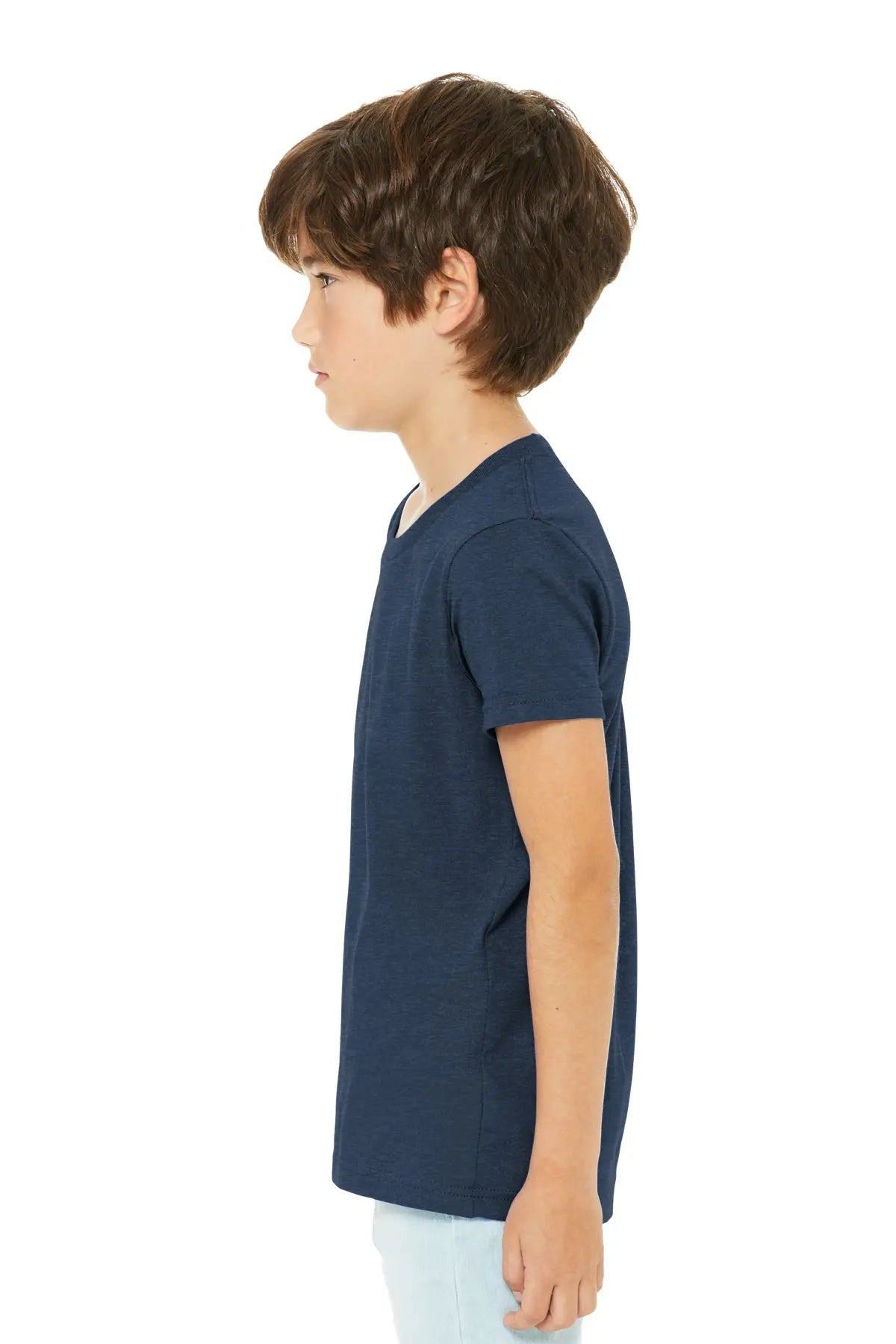 BELLA+CANVAS® Youth Heather CVC Tee #BC3001YCVC