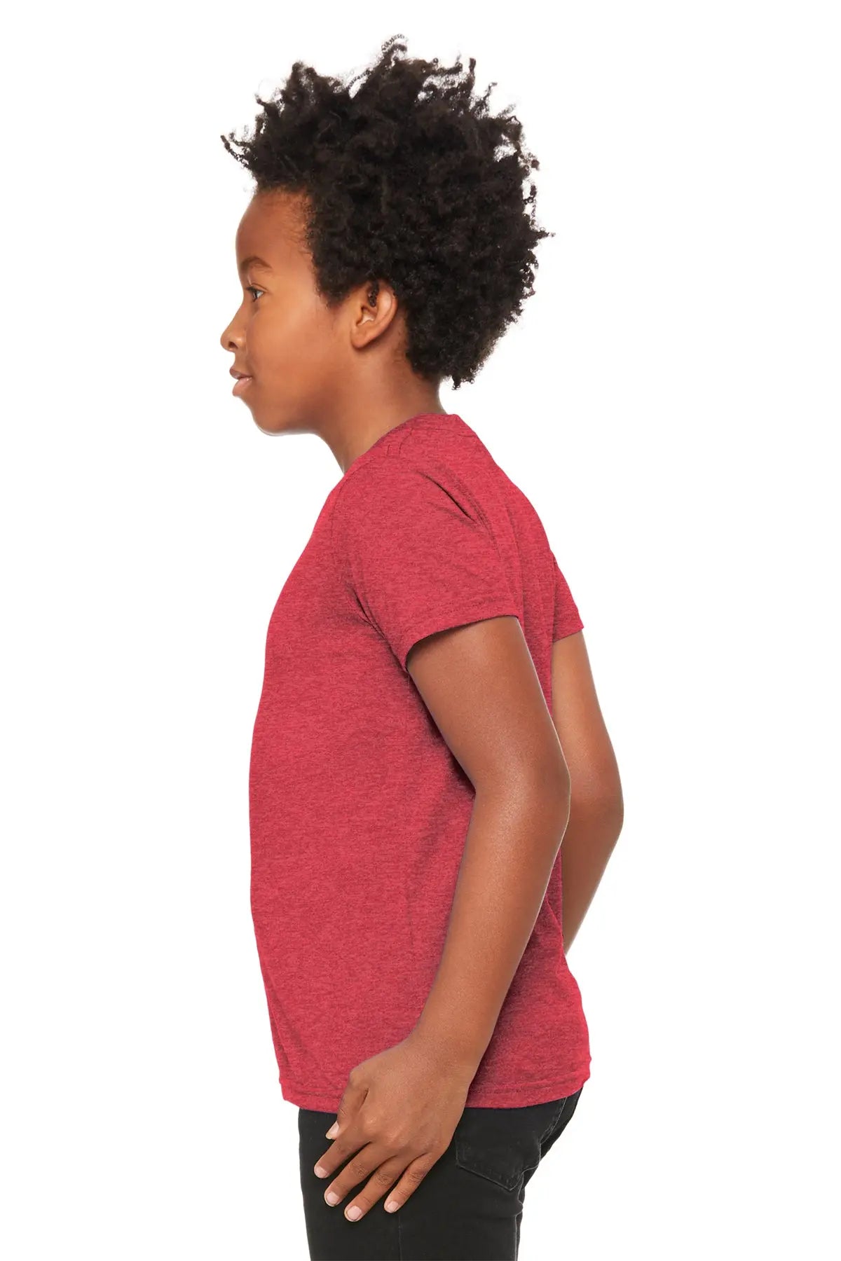 BELLA+CANVAS® Youth Heather CVC Tee #BC3001YCVC