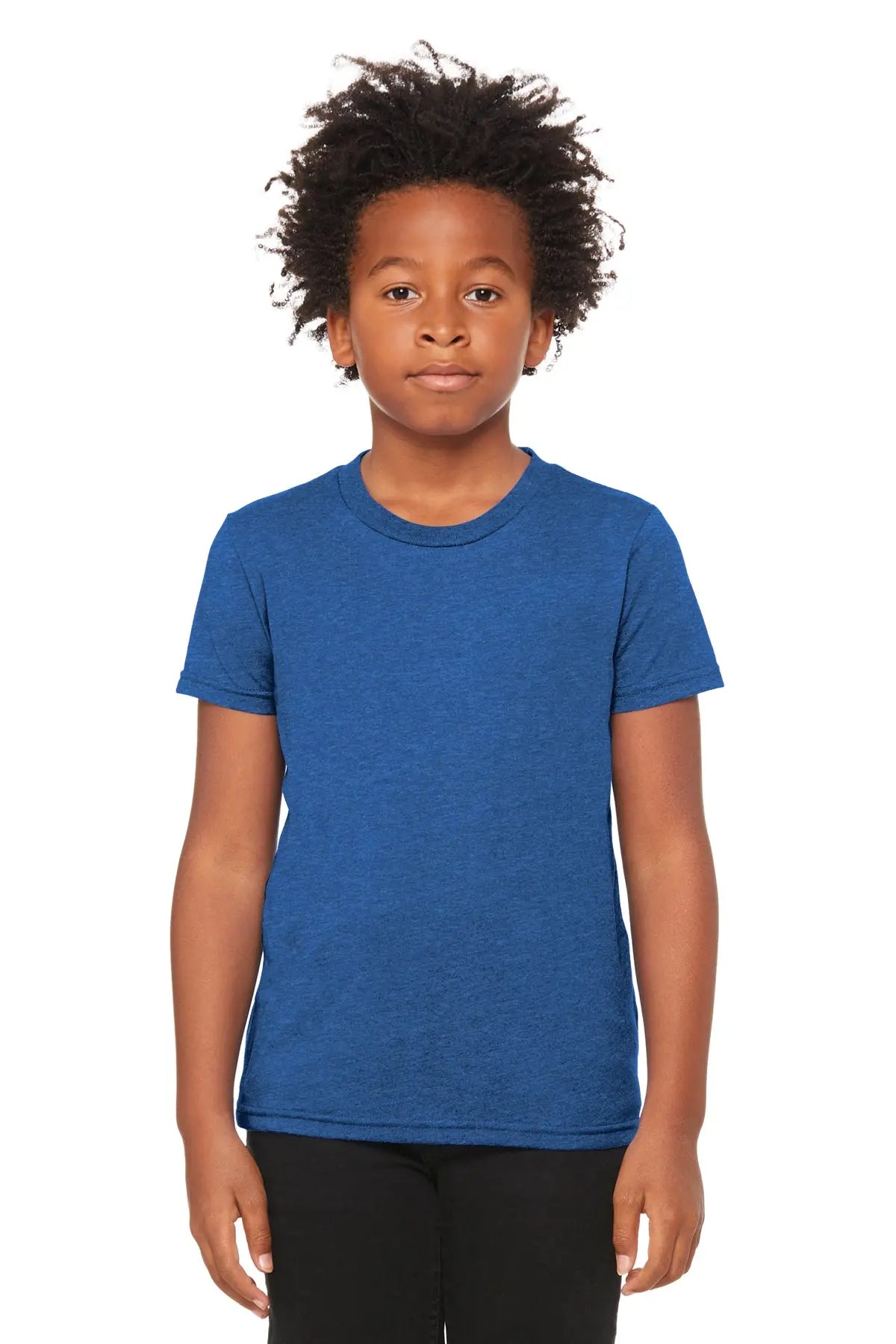 BELLA+CANVAS® Youth Heather CVC Tee #BC3001YCVC