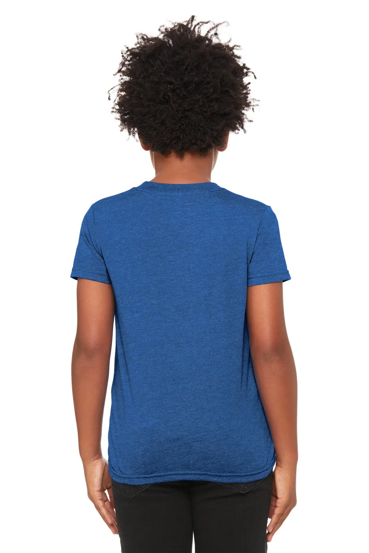 BELLA+CANVAS® Youth Heather CVC Tee #BC3001YCVC