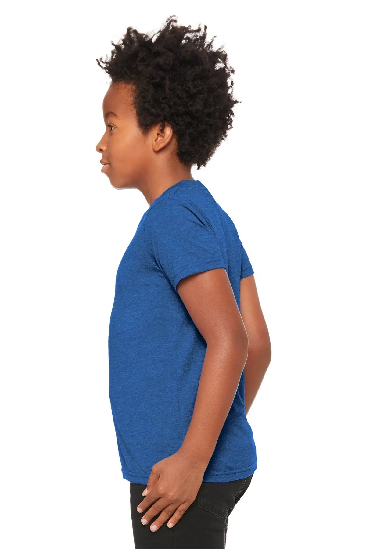 BELLA+CANVAS® Youth Heather CVC Tee #BC3001YCVC