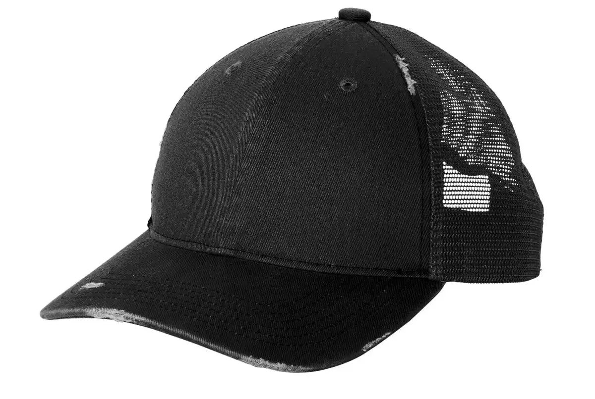 Port Authority® Distressed Mesh Back Cap #C600 Game Over Merch